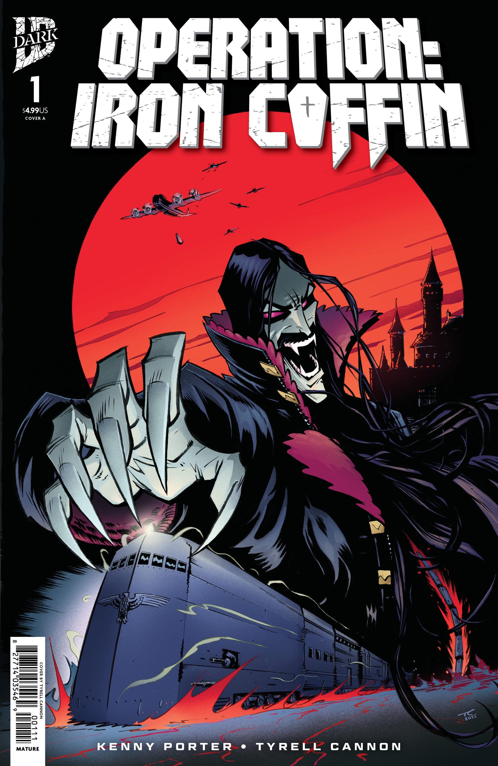 IDW Publishing NEW THIS WEEK Operation: Iron Coffin #1 Cover A (Cannon) (VF/NM)