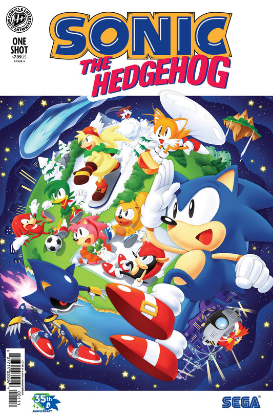 IDW Publishing NEW THIS WEEK Sonic the Hedgehog: 35th Anniversary Special Variant B (Hammerstrom) (VF/NM)