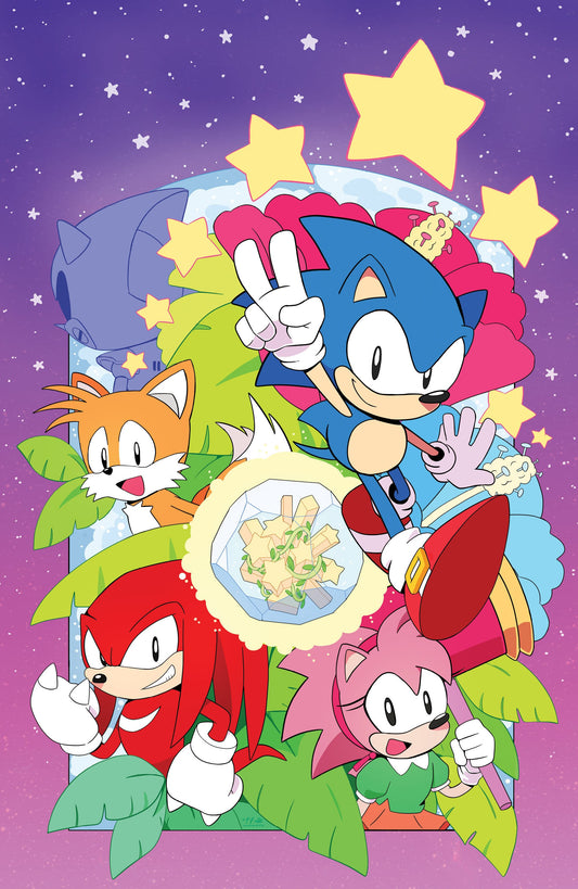 IDW Publishing NEW THIS WEEK Sonic the Hedgehog: 35th Anniversary Special Variant C Foil (Ata Full Art) (VF/NM)