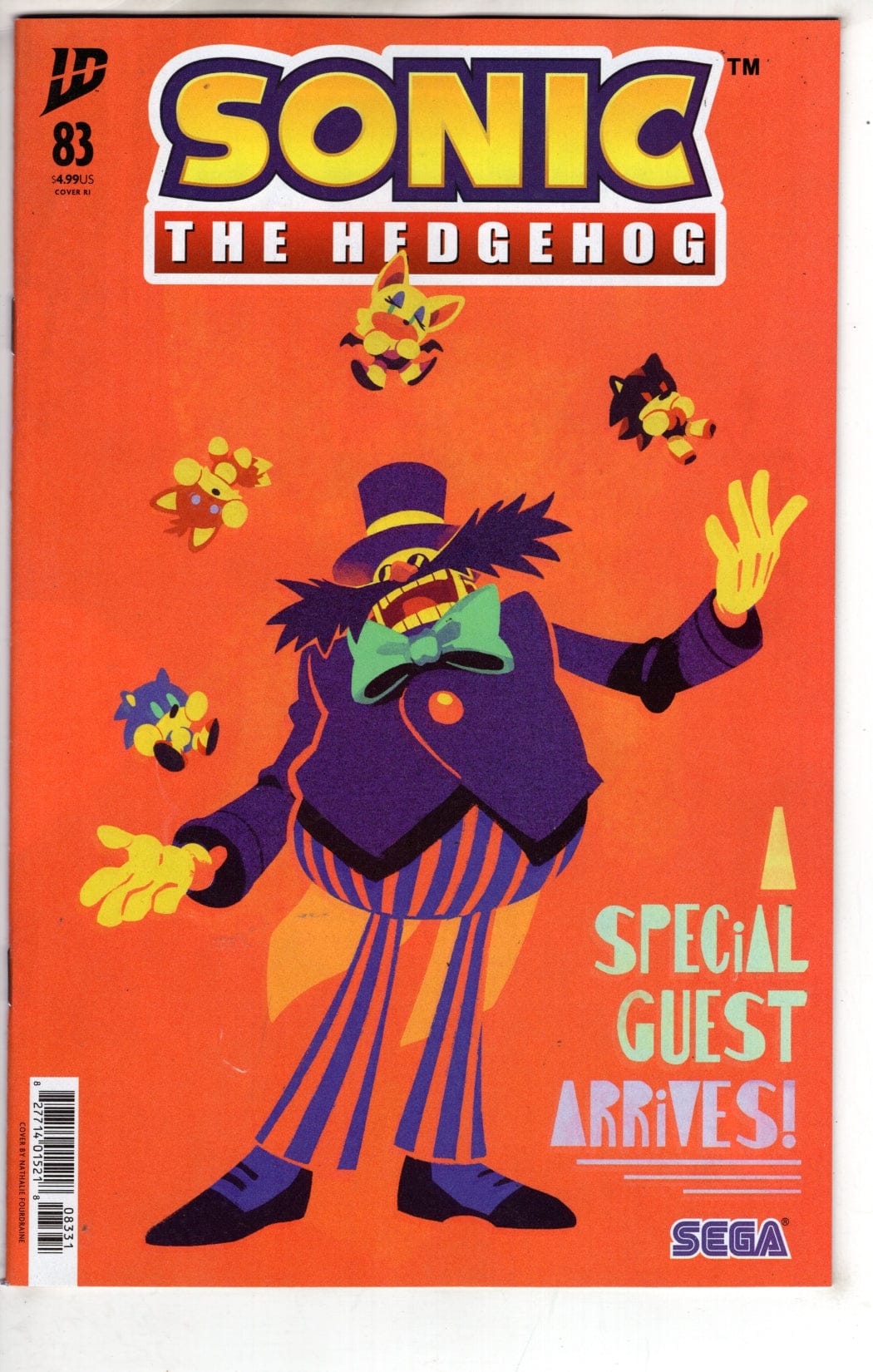 IDW Publishing NEW THIS WEEK Sonic the Hedgehog #83 Variant RI (15) (Fourdraine)