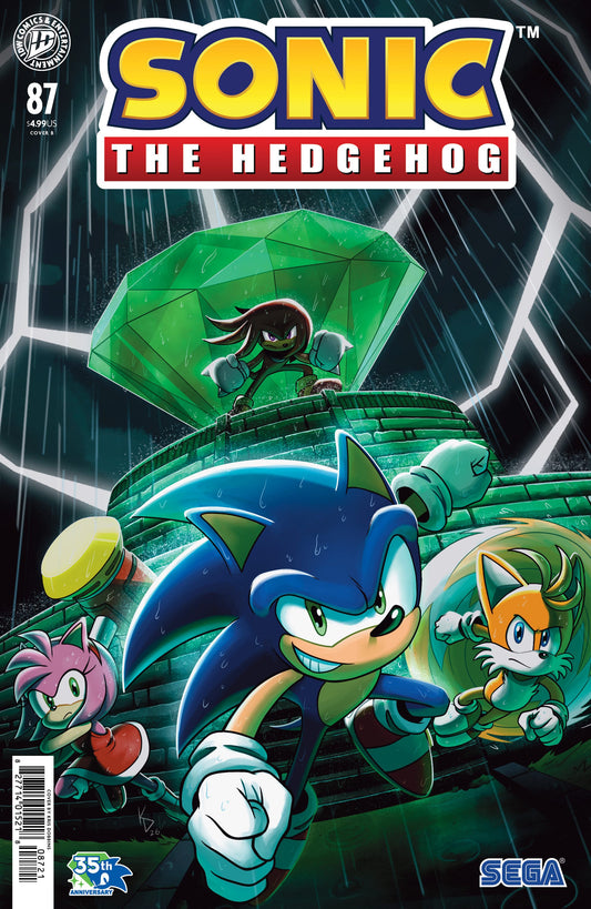 IDW Publishing NEW THIS WEEK Sonic the Hedgehog #87 Variant B (Dobbins) (VF/NM)