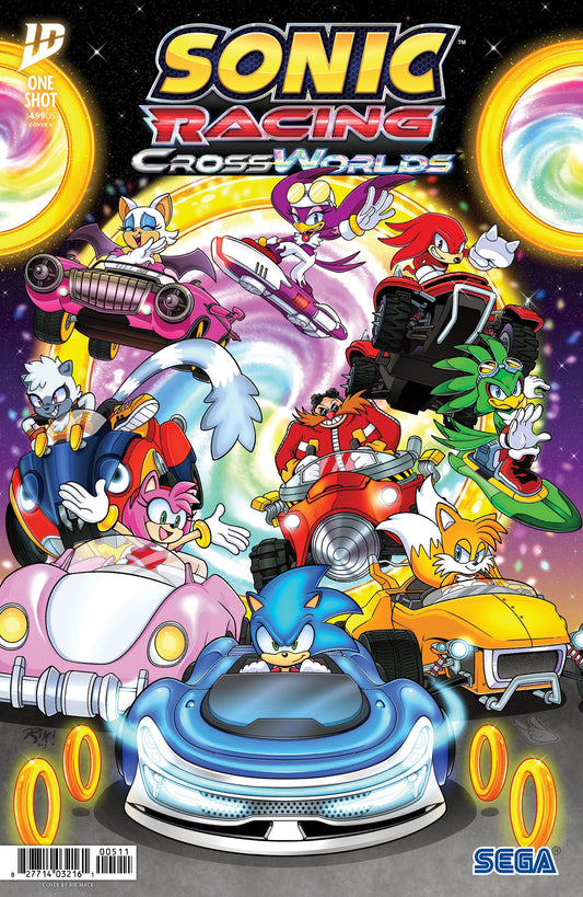 IDW Publishing NEW THIS WEEK Sonic the Hedgehog: Sonic Racing CrossWorlds Variant B (Mack) (VF/NM)