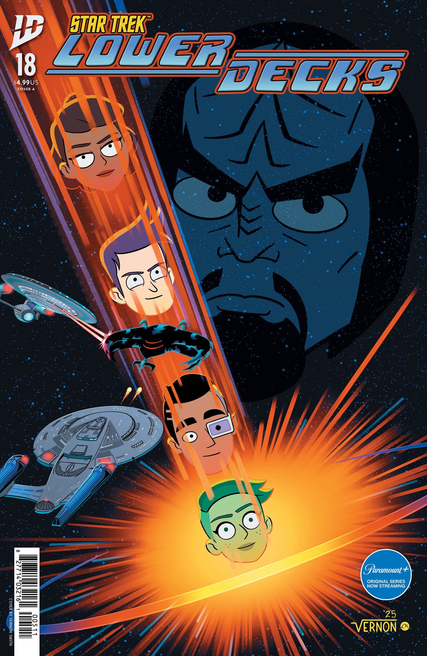 IDW Publishing NEW THIS WEEK Star Trek: Lower Decks #18 Cover A (Smith) (VF/NM)