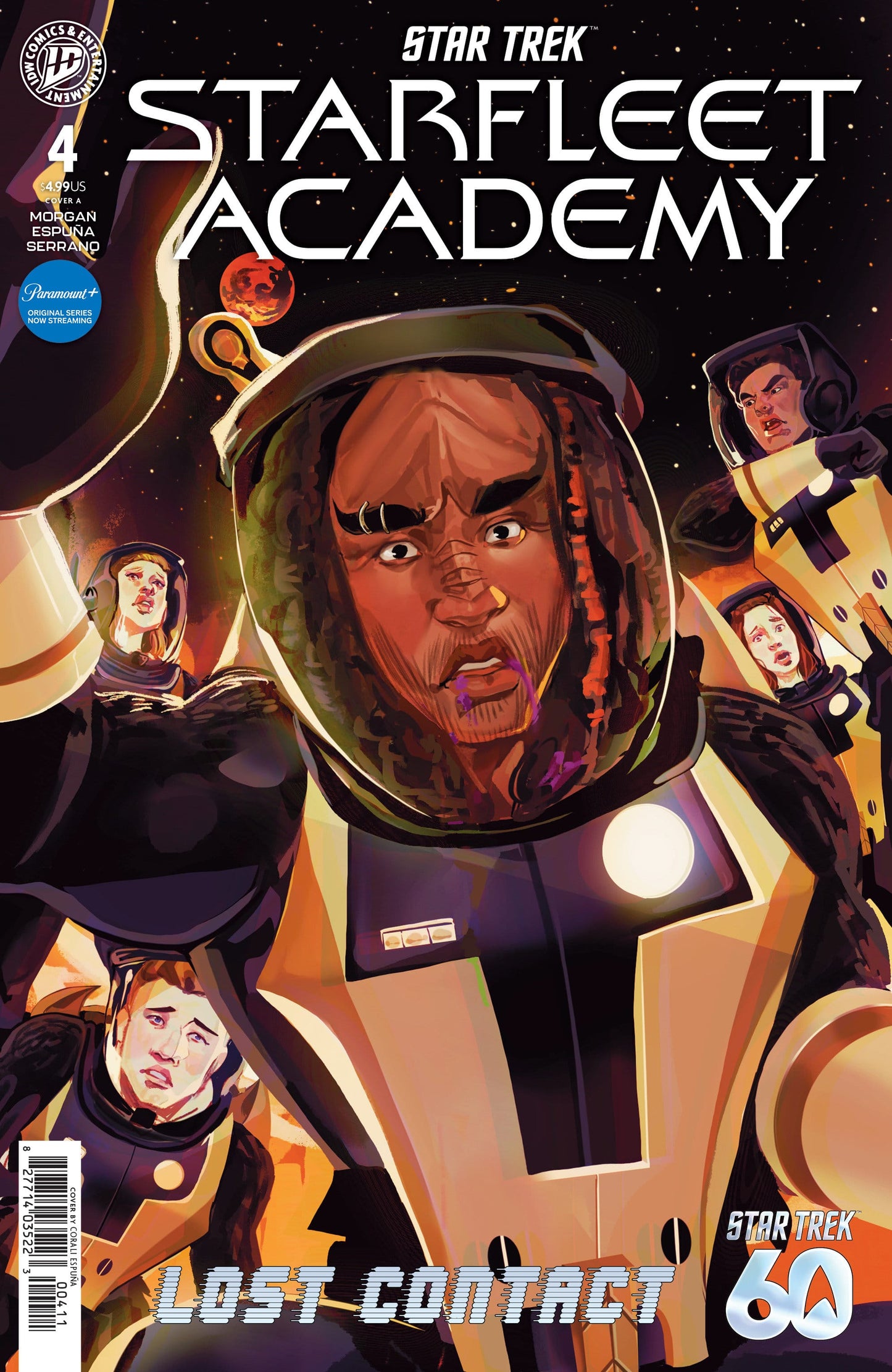 IDW Publishing NEW THIS WEEK Star Trek: Starfleet Academy--Lost Contact #4 Cover A (Espuna) (VF/NM)