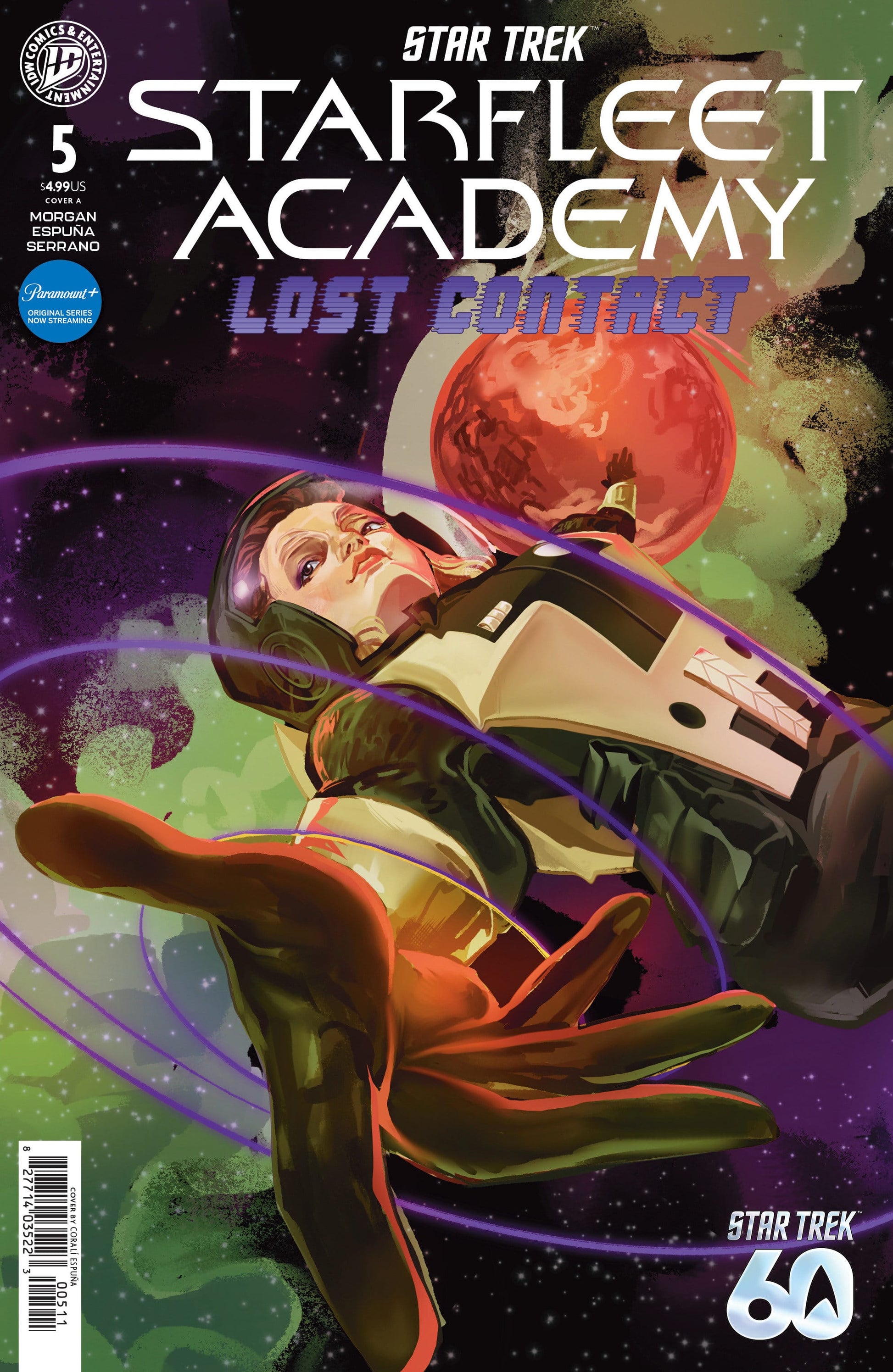IDW Publishing NEW THIS WEEK Star Trek: Starfleet Academy--Lost Contact #5 Cover A (Espuña) (VF/NM)