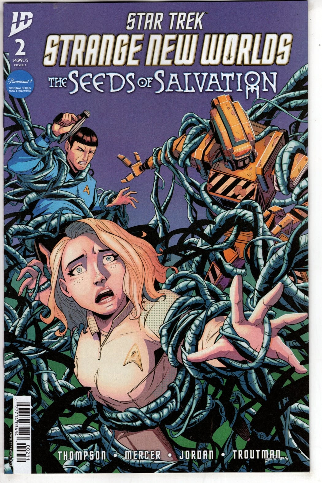 IDW Publishing NEW THIS WEEK Star Trek: Strange New Worlds--The Seeds of Salvation #2 Cover A (Mercer)