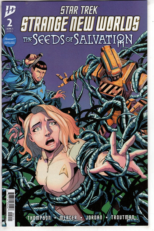 IDW Publishing NEW THIS WEEK Star Trek: Strange New Worlds--The Seeds of Salvation #2 Cover A (Mercer)