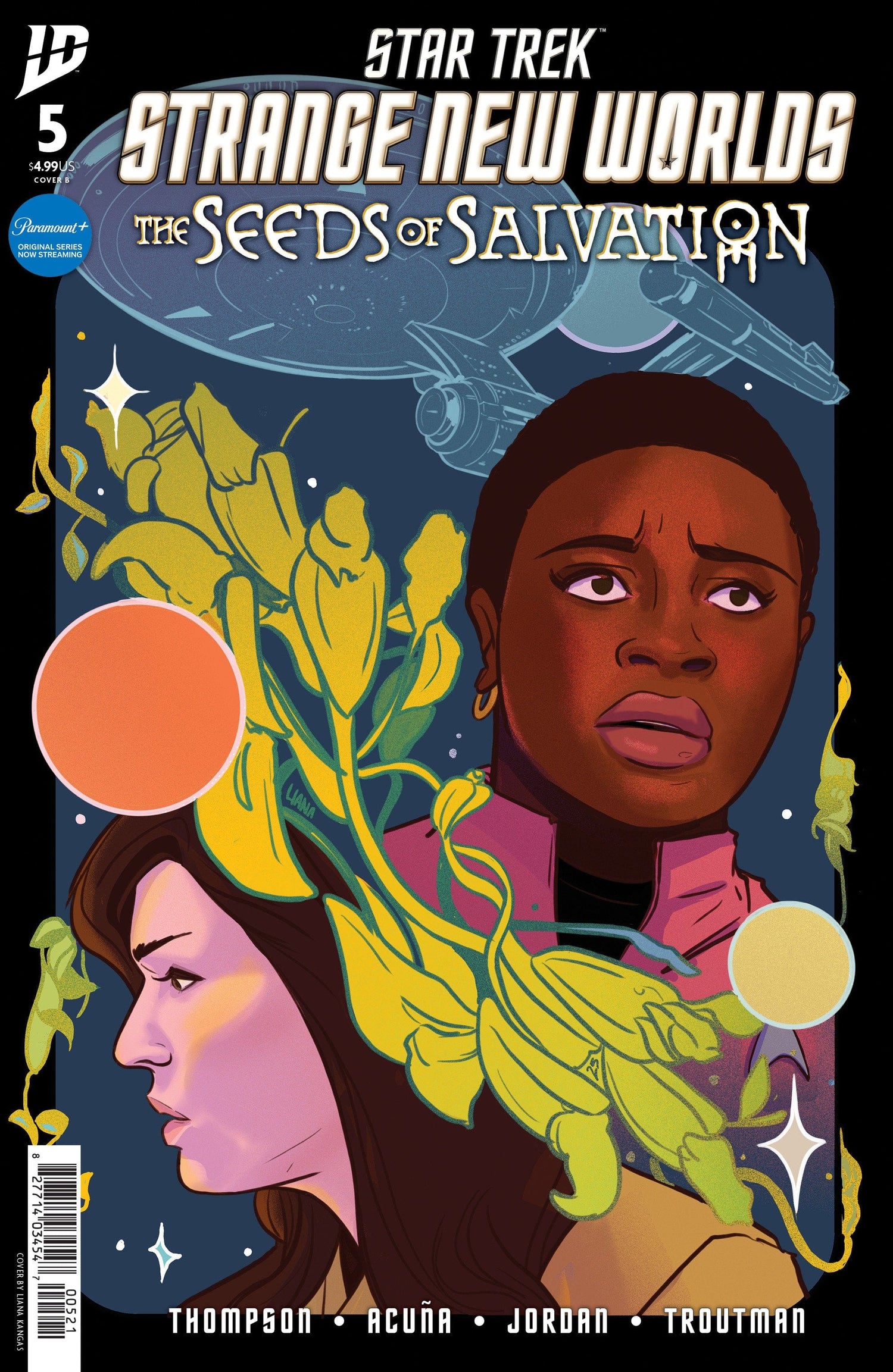 IDW Publishing NEW THIS WEEK Star Trek: Strange New Worlds--The Seeds of Salvation #5 Variant B (Kangas) (VF/NM)