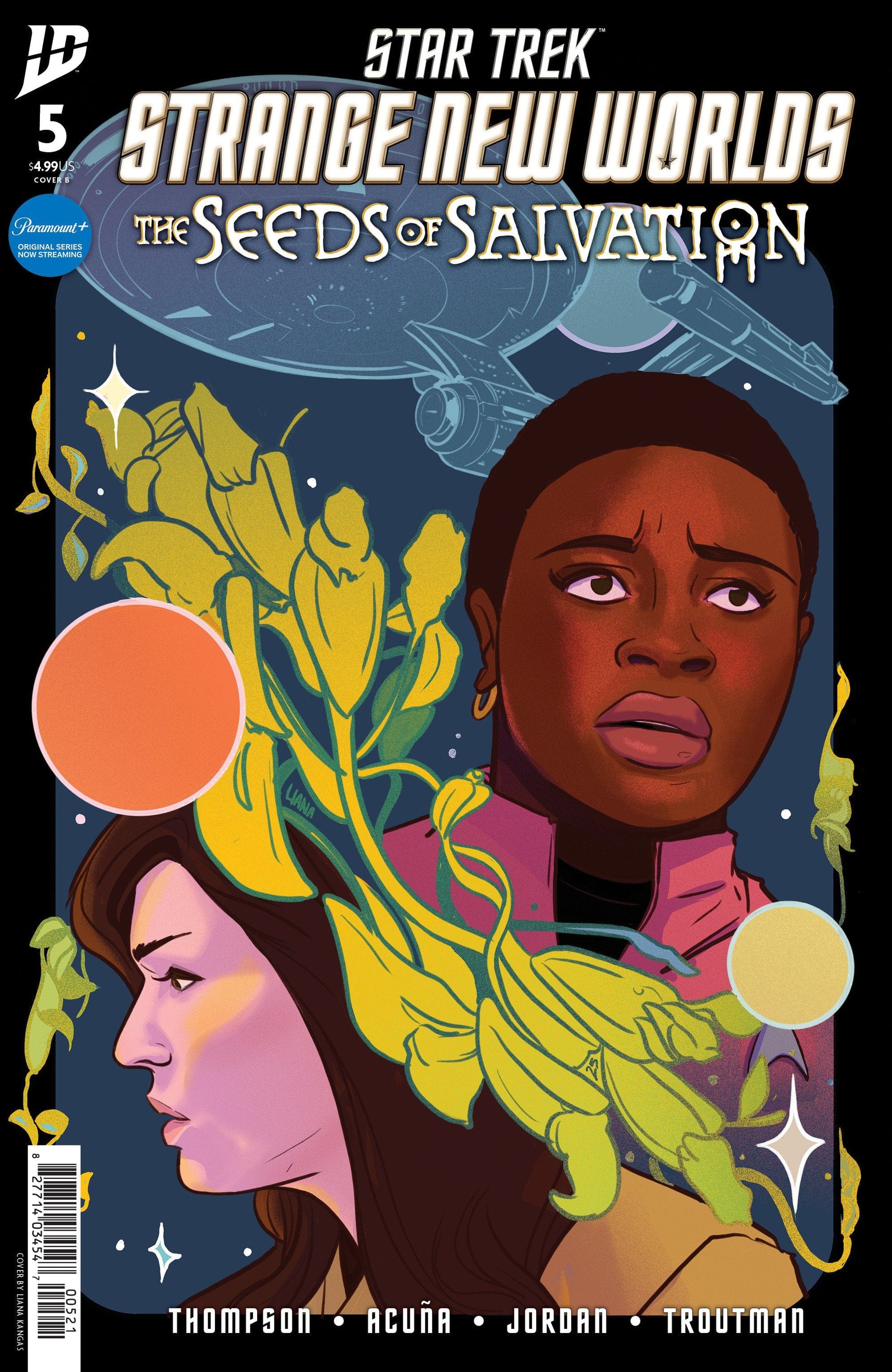 IDW Publishing NEW THIS WEEK Star Trek: Strange New Worlds--The Seeds of Salvation #5 Variant B (Kangas) (VF/NM)