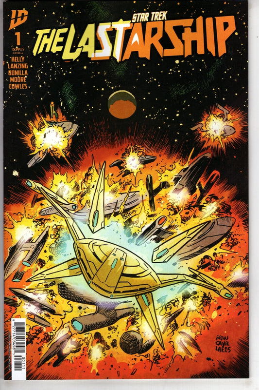 IDW Publishing NEW THIS WEEK Star Trek: The Last Starship #1 Cover A (Francavilla)