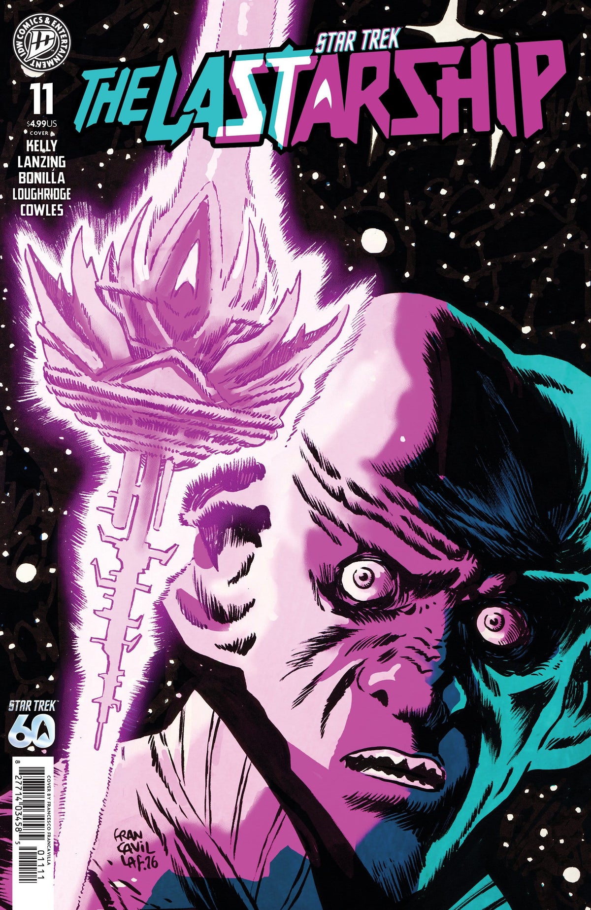 IDW Publishing NEW THIS WEEK Star Trek: The Last Starship #11 Cover A (Francavilla) (VF/NM)