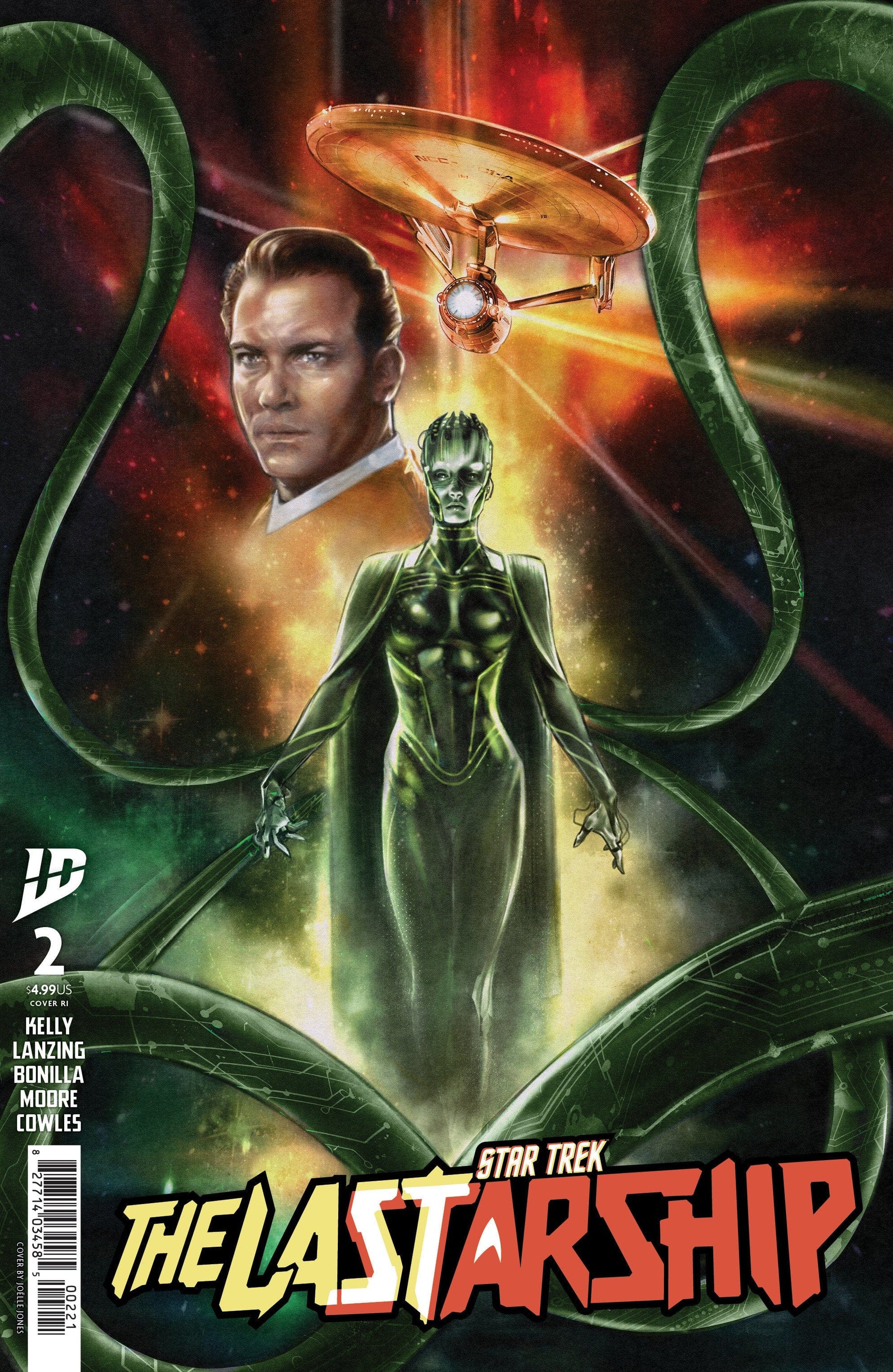 IDW Publishing NEW THIS WEEK Star Trek: The Last Starship #2 Variant B (Jones) [VF/NM]