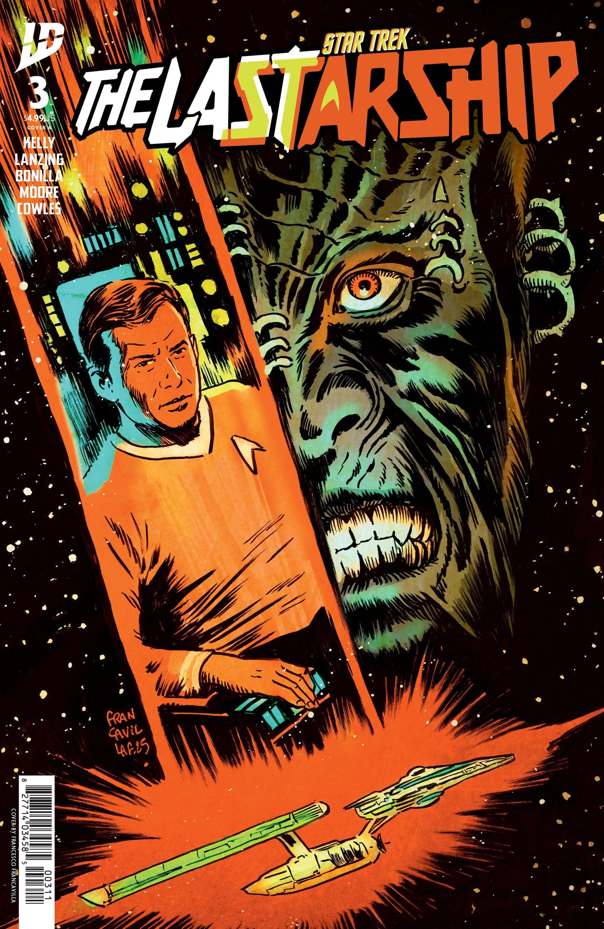 IDW Publishing NEW THIS WEEK Star Trek: The Last Starship #3 Cover A (Francavilla)