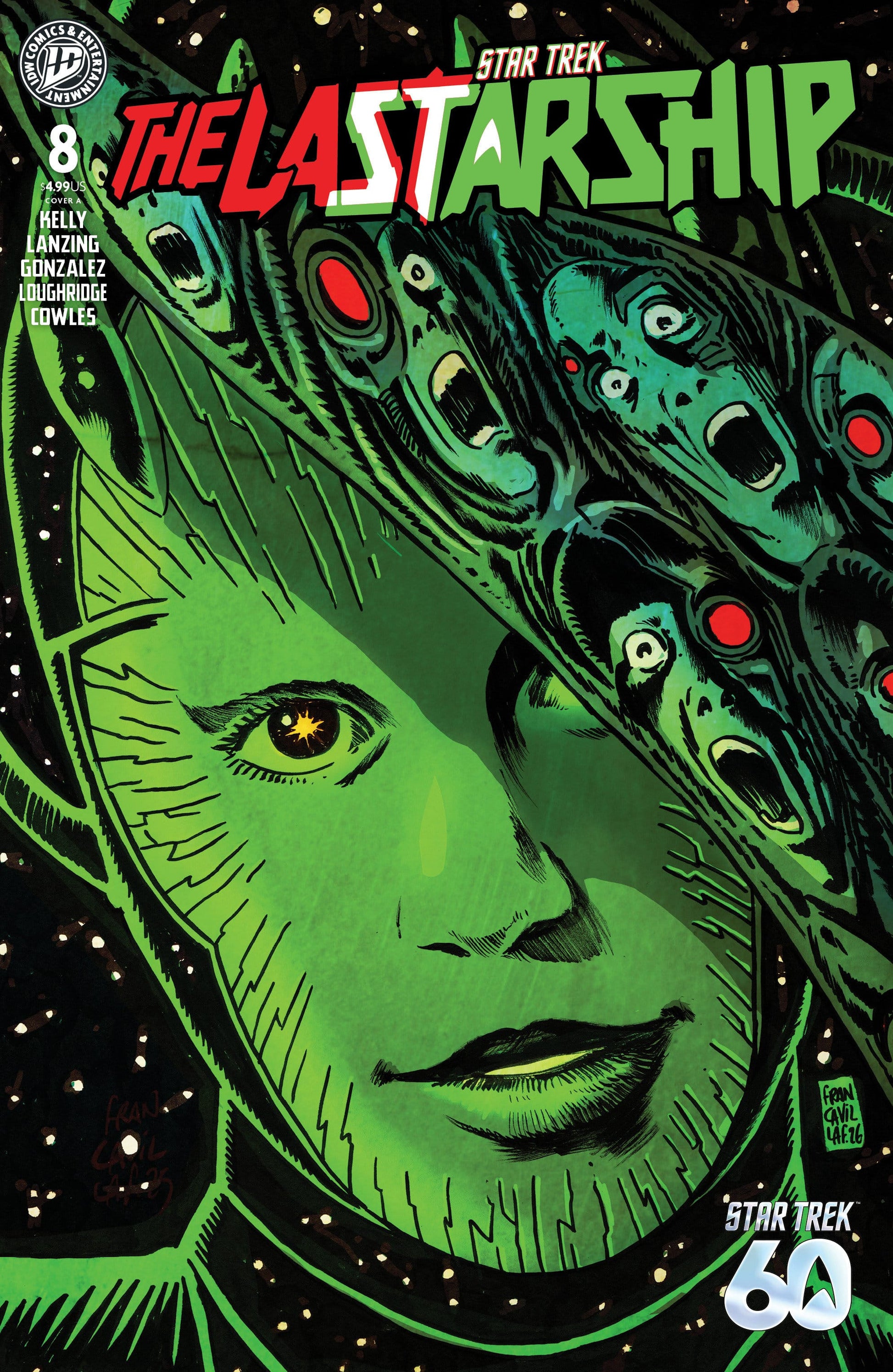 IDW Publishing NEW THIS WEEK Star Trek: The Last Starship #8 Cover A (Francavilla) (VF/NM)