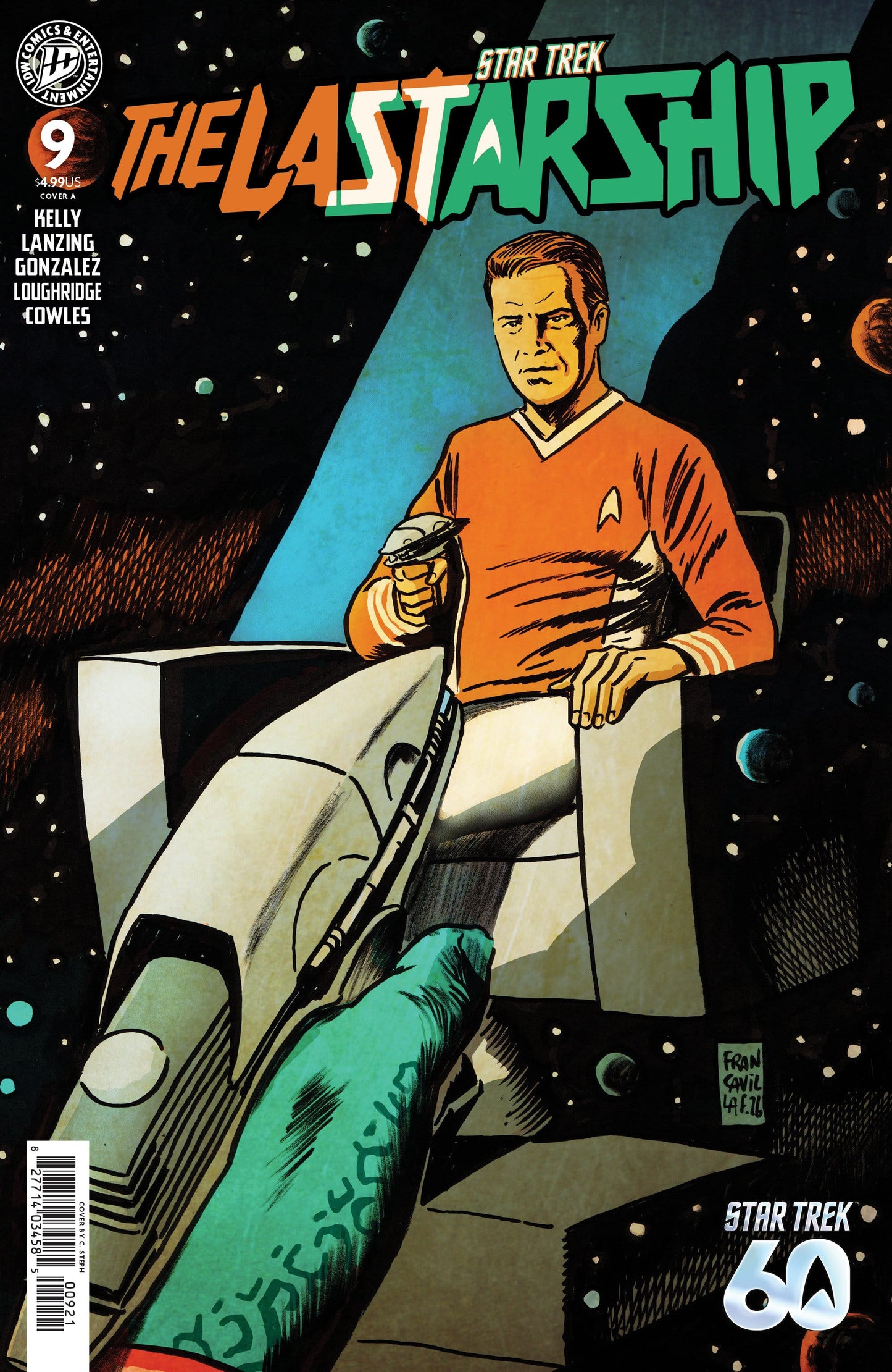 IDW Publishing NEW THIS WEEK Star Trek: The Last Starship #9 Cover A (Francavilla) (VF/NM)