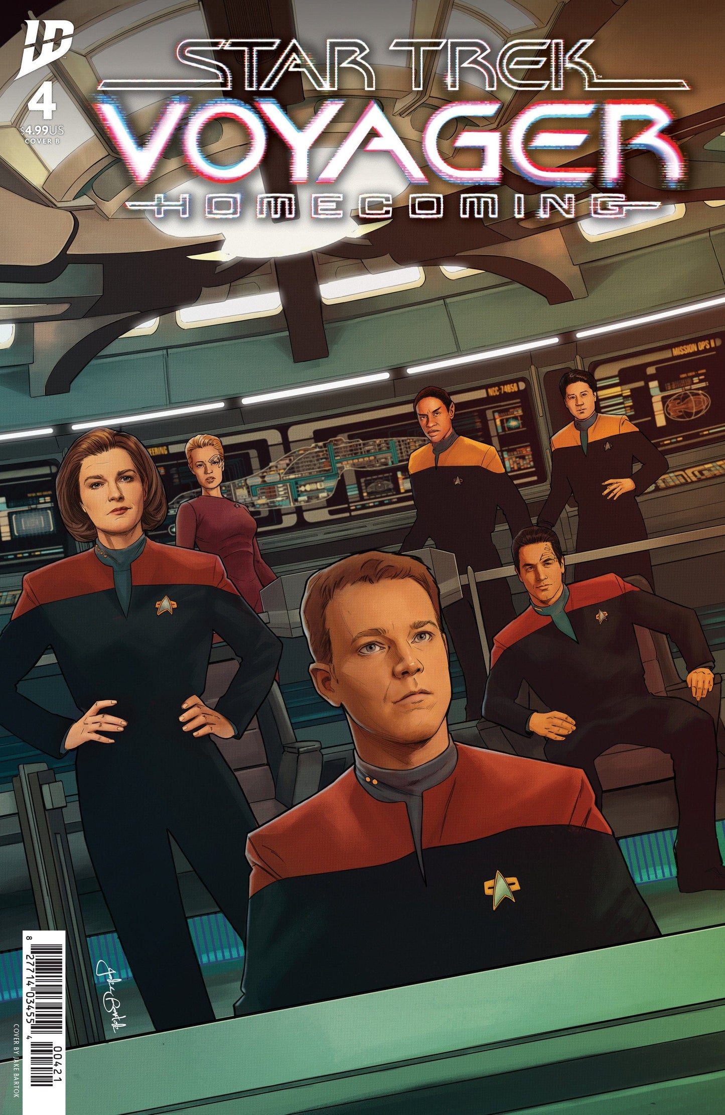 IDW Publishing NEW THIS WEEK Star Trek: Voyager--Homecoming #4 Variant B (Bartok) (VF/NM)
