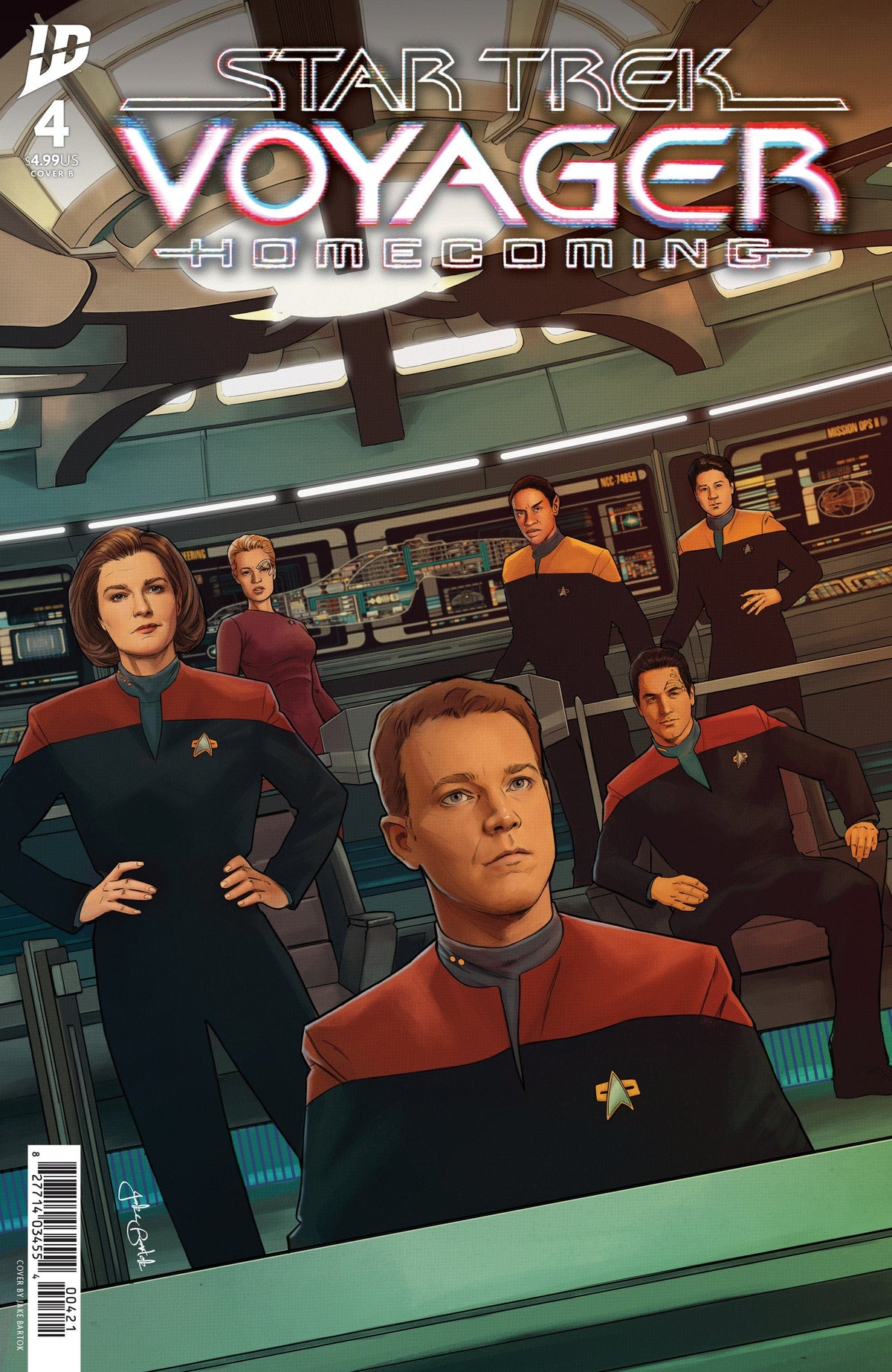 IDW Publishing NEW THIS WEEK Star Trek: Voyager--Homecoming #4 Variant B (Bartok) (VF/NM)