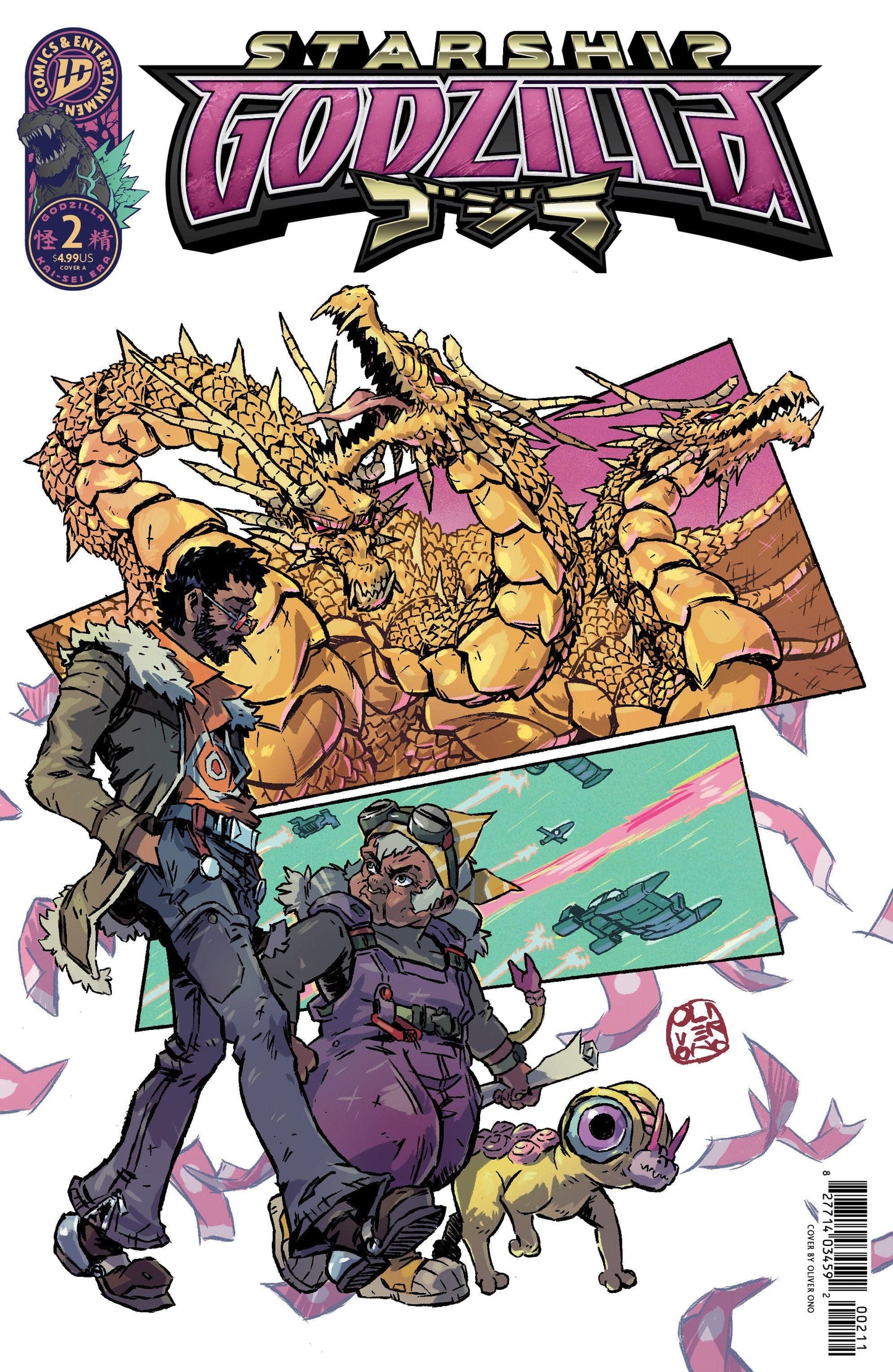 IDW Publishing NEW THIS WEEK Starship Godzilla [Kai-Sei Era] #2 Cover A (Ono) [VF/NM]