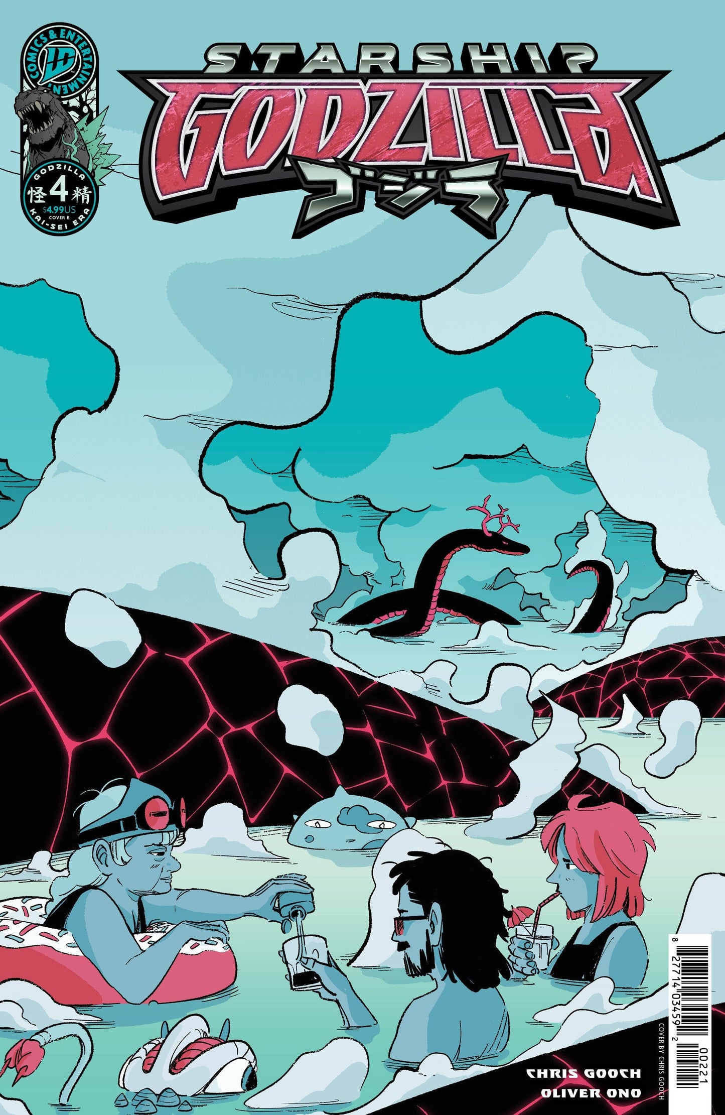 IDW Publishing NEW THIS WEEK Starship Godzilla [Kai-Sei Era] #4 Variant B (Gooch) (VF/NM)
