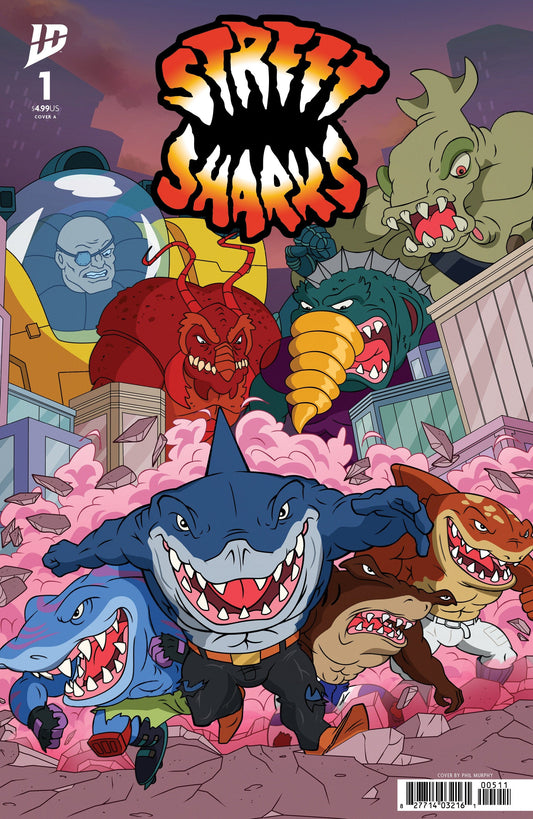 IDW Publishing NEW THIS WEEK Street Sharks #1 Cover A (Murphy)