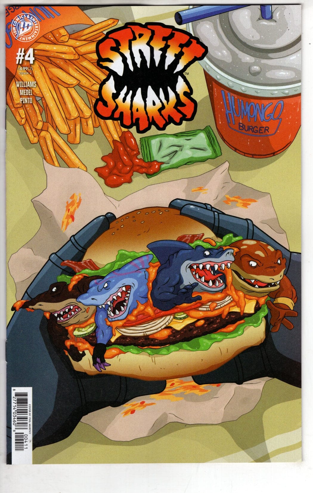 IDW Publishing NEW THIS WEEK Street Sharks #4 Cover A (Murphy) (VF/NM)