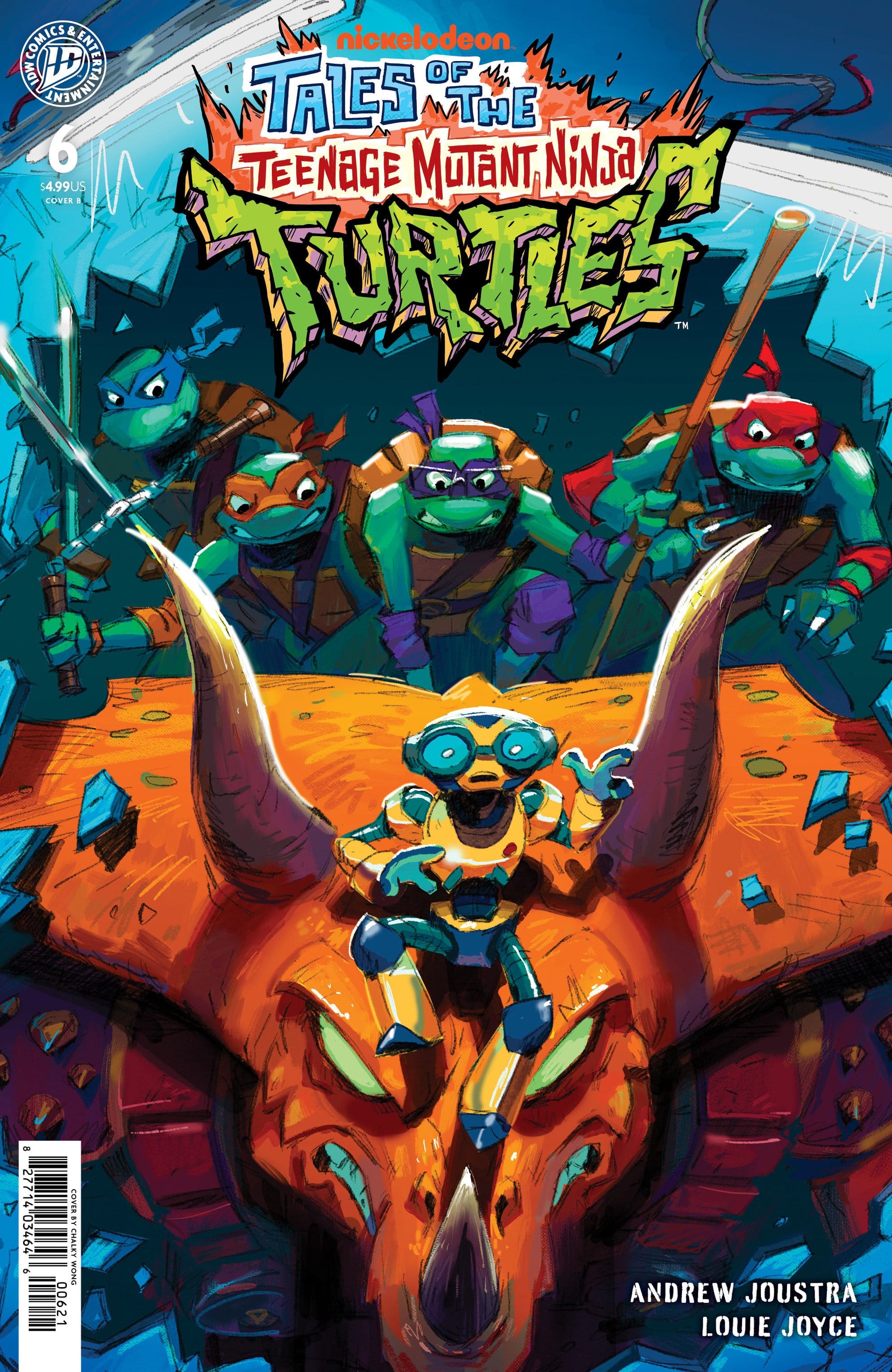 IDW Publishing NEW THIS WEEK Tales of the Teenage Mutant Ninja Turtles #6 Variant B (Wong) (VF/NM)