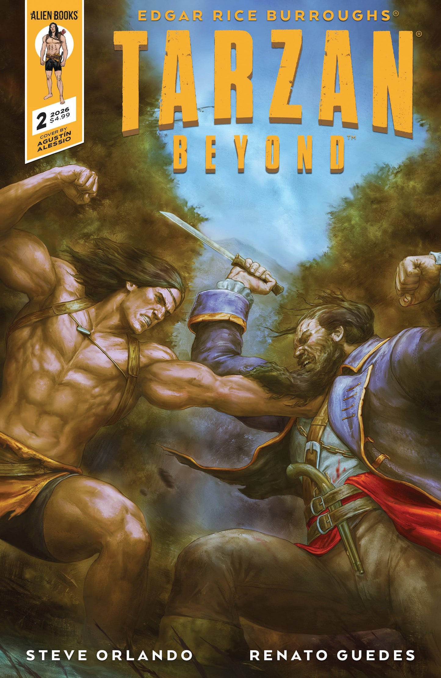 IDW Publishing NEW THIS WEEK Tarzan Beyond #2 Cover A (Alessio) (VF/NM)