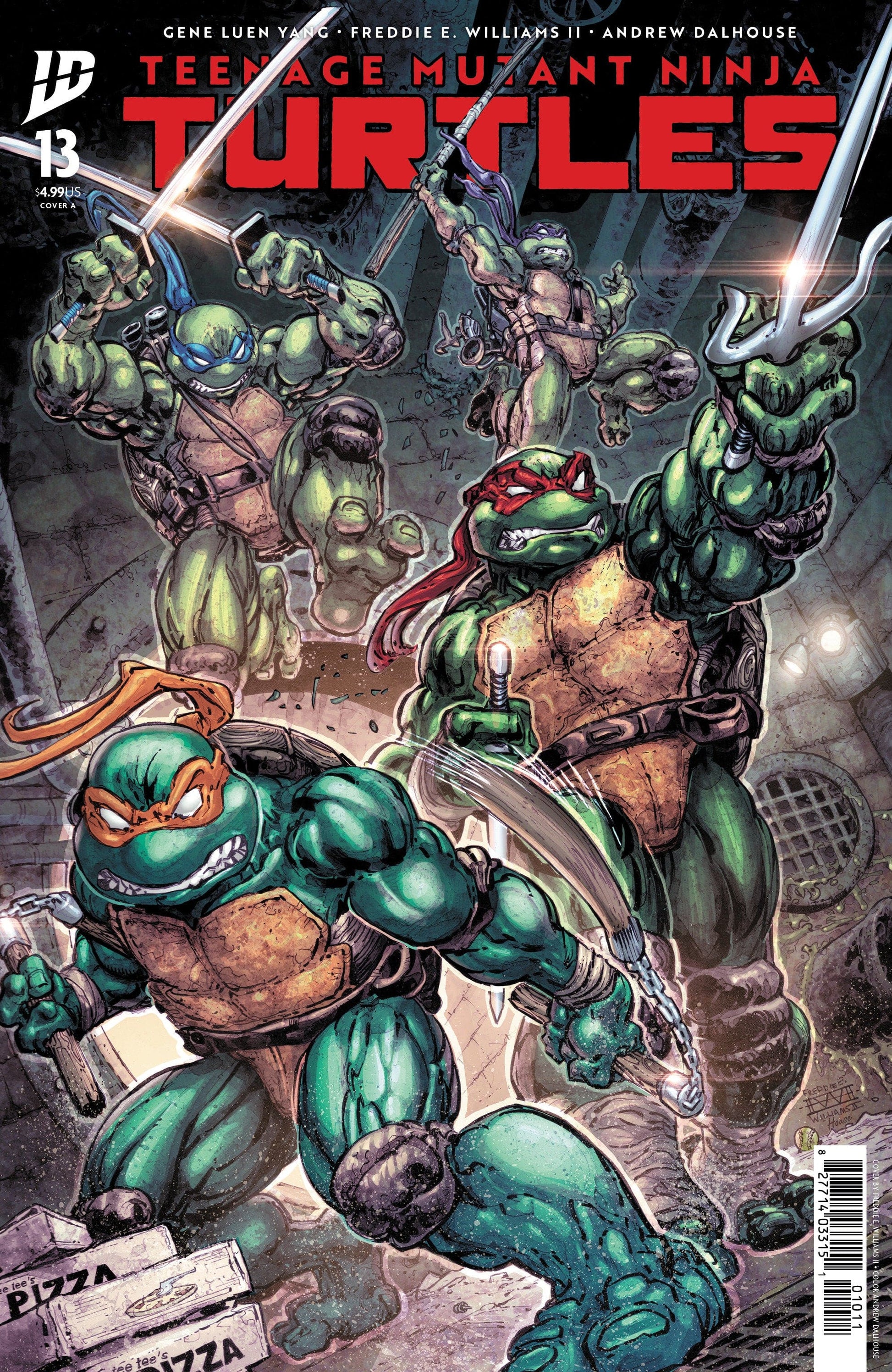 IDW Publishing NEW THIS WEEK Teenage Mutant Ninja Turtles #13 Cover A (Williams II)