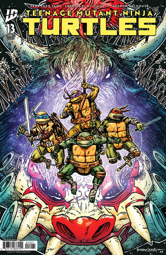 IDW Publishing NEW THIS WEEK Teenage Mutant Ninja Turtles #13 Variant B (Eastman & Bishop)