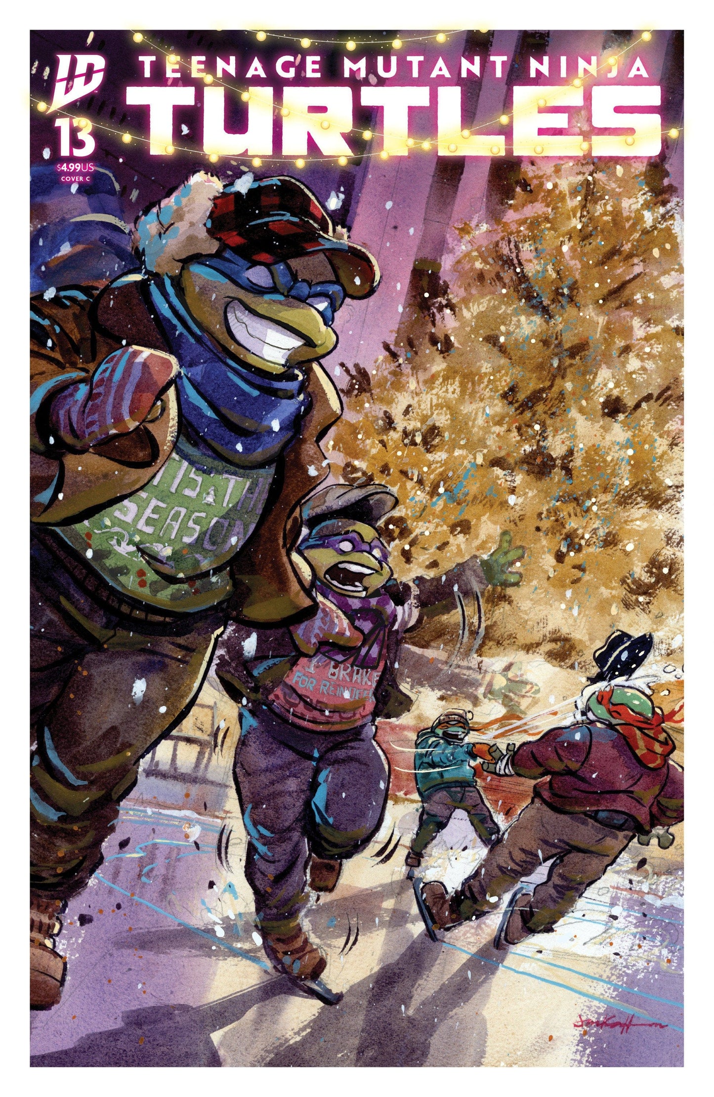 IDW Publishing NEW THIS WEEK Teenage Mutant Ninja Turtles #13 Variant C (Cullum)