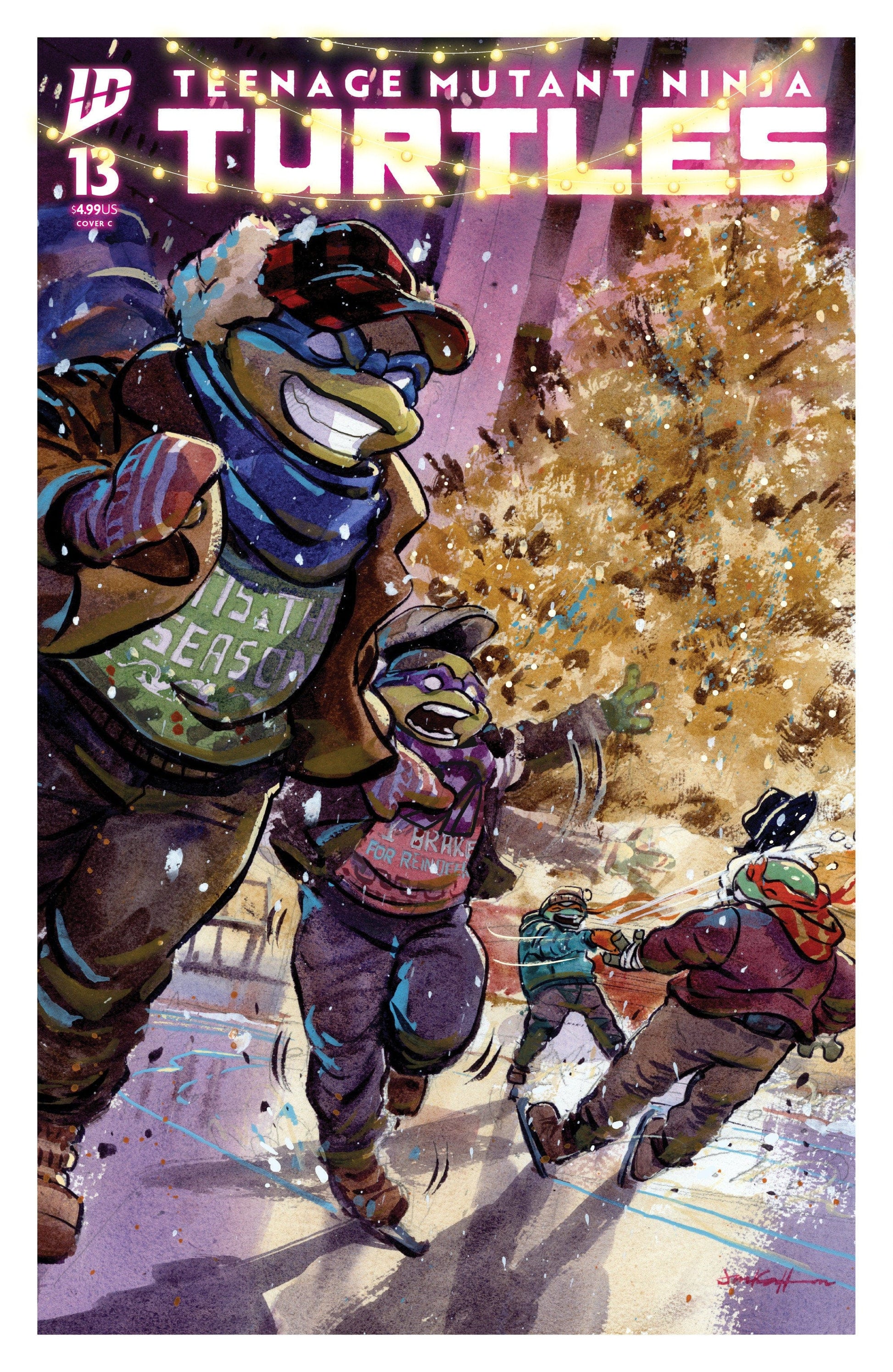 IDW Publishing NEW THIS WEEK Teenage Mutant Ninja Turtles #13 Variant C (Cullum)