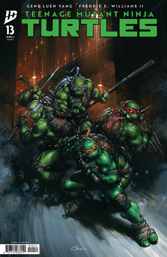 IDW Publishing NEW THIS WEEK Teenage Mutant Ninja Turtles #13 Variant D (Crain)