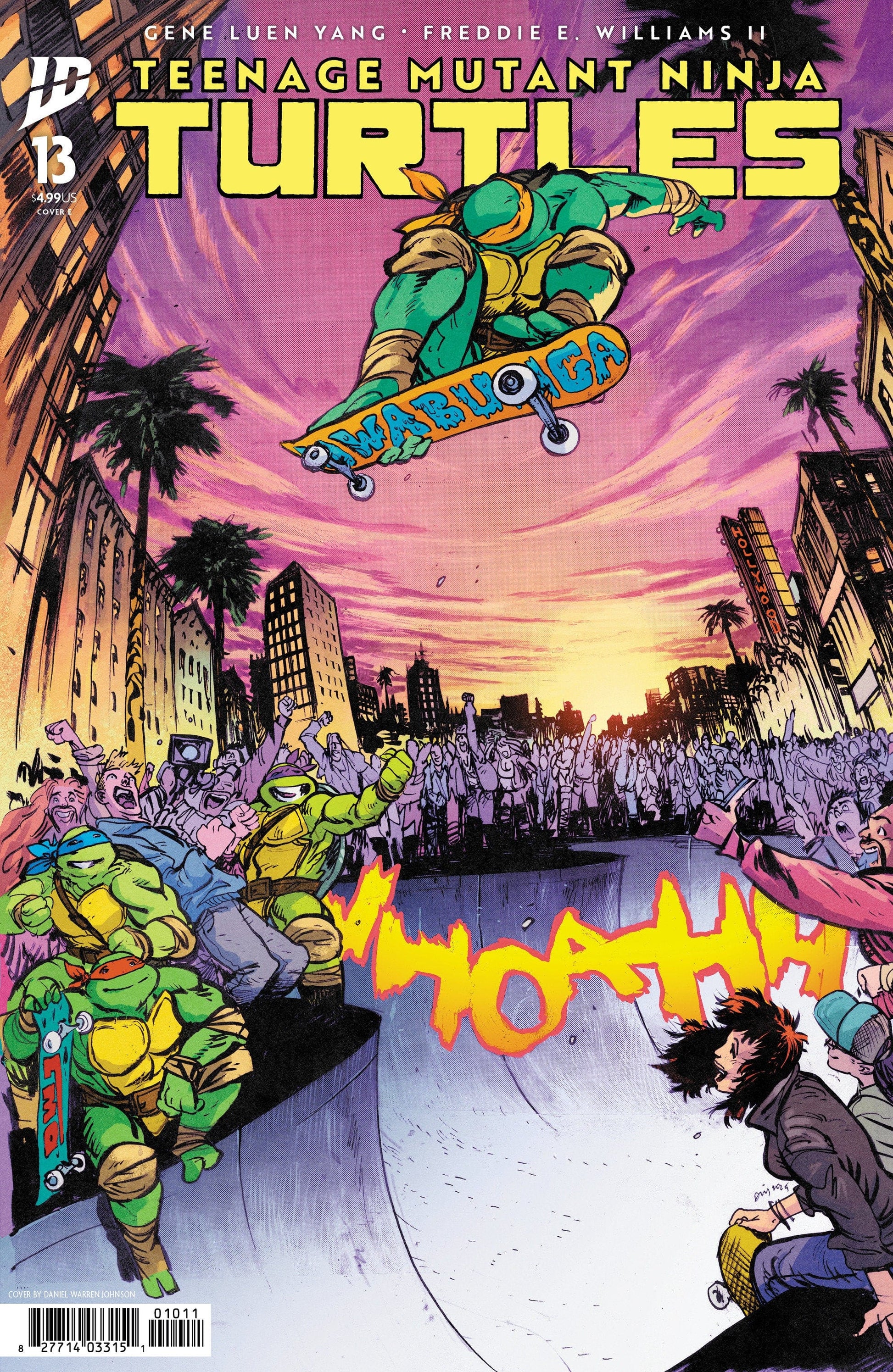 IDW Publishing NEW THIS WEEK Teenage Mutant Ninja Turtles #13 Variant E (Johnson)