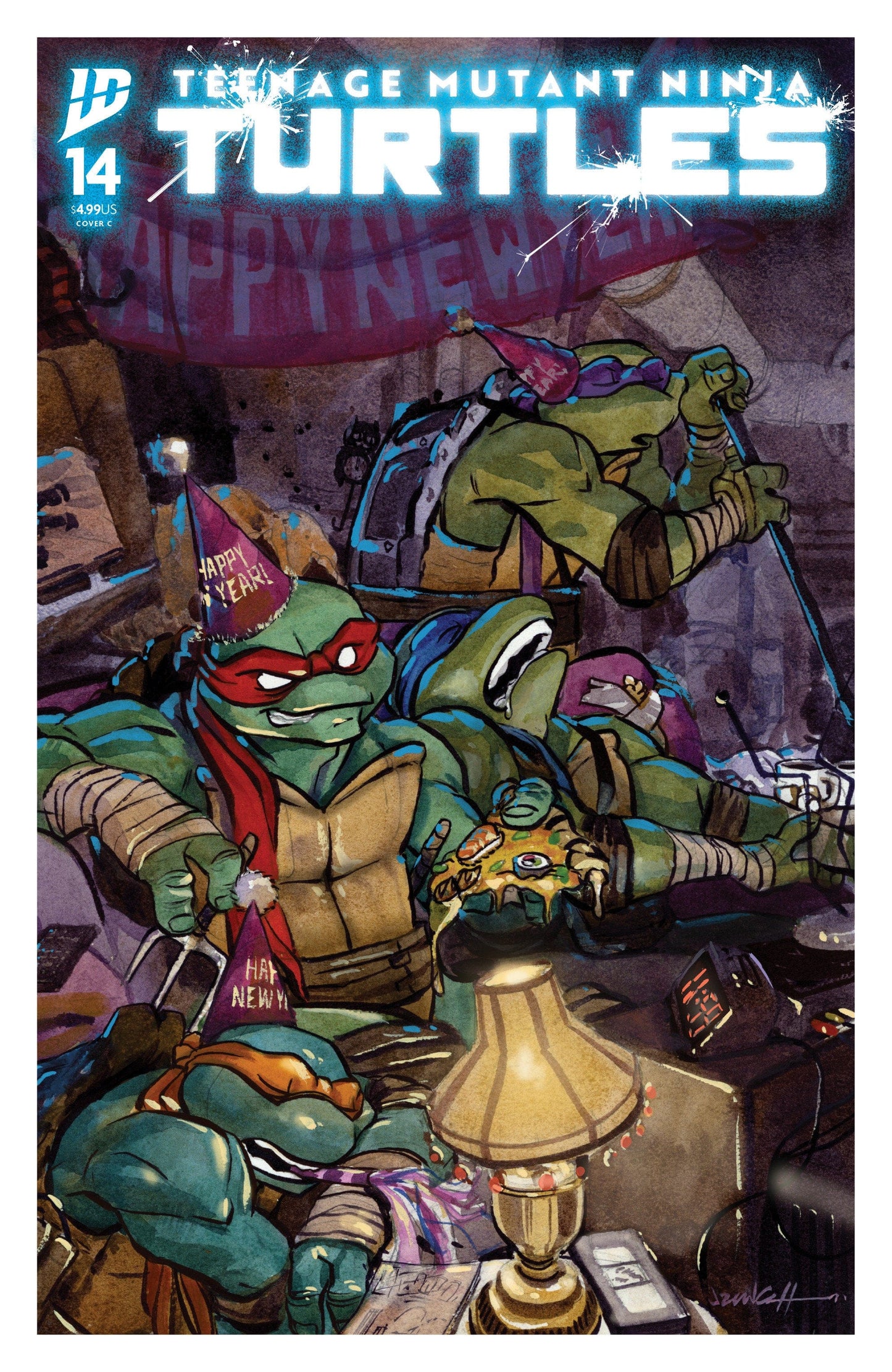 IDW Publishing NEW THIS WEEK Teenage Mutant Ninja Turtles #14 Variant C (Cullum) (VF/NM)