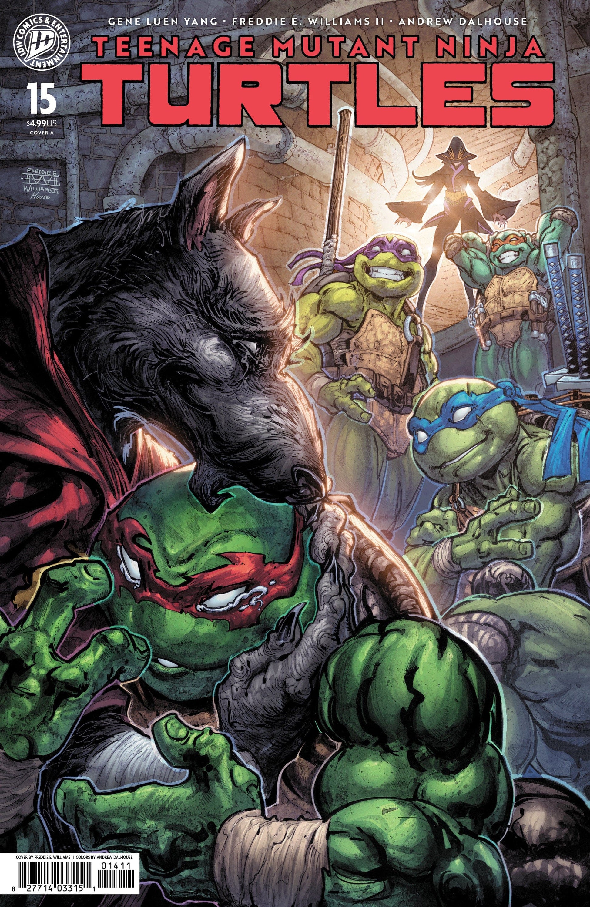 IDW Publishing NEW THIS WEEK Teenage Mutant Ninja Turtles #15 Cover A (Williams II) (VF/NM)