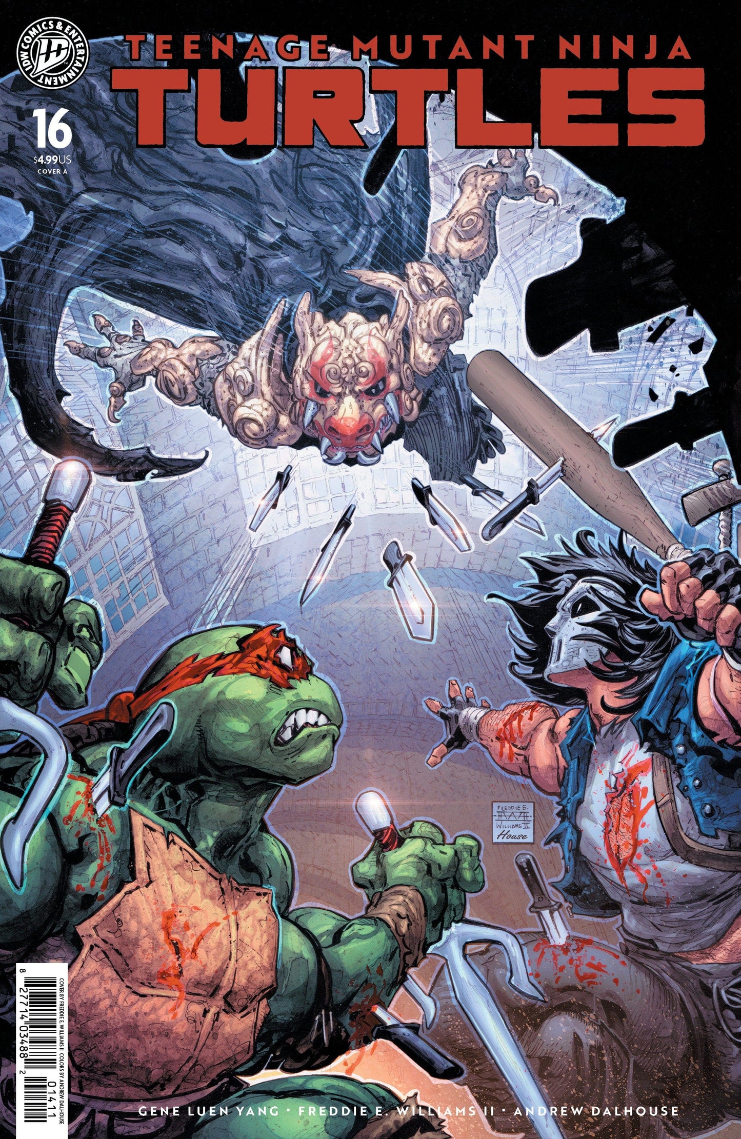 IDW Publishing NEW THIS WEEK Teenage Mutant Ninja Turtles #16 Cover A (Williams II) (VF/NM)