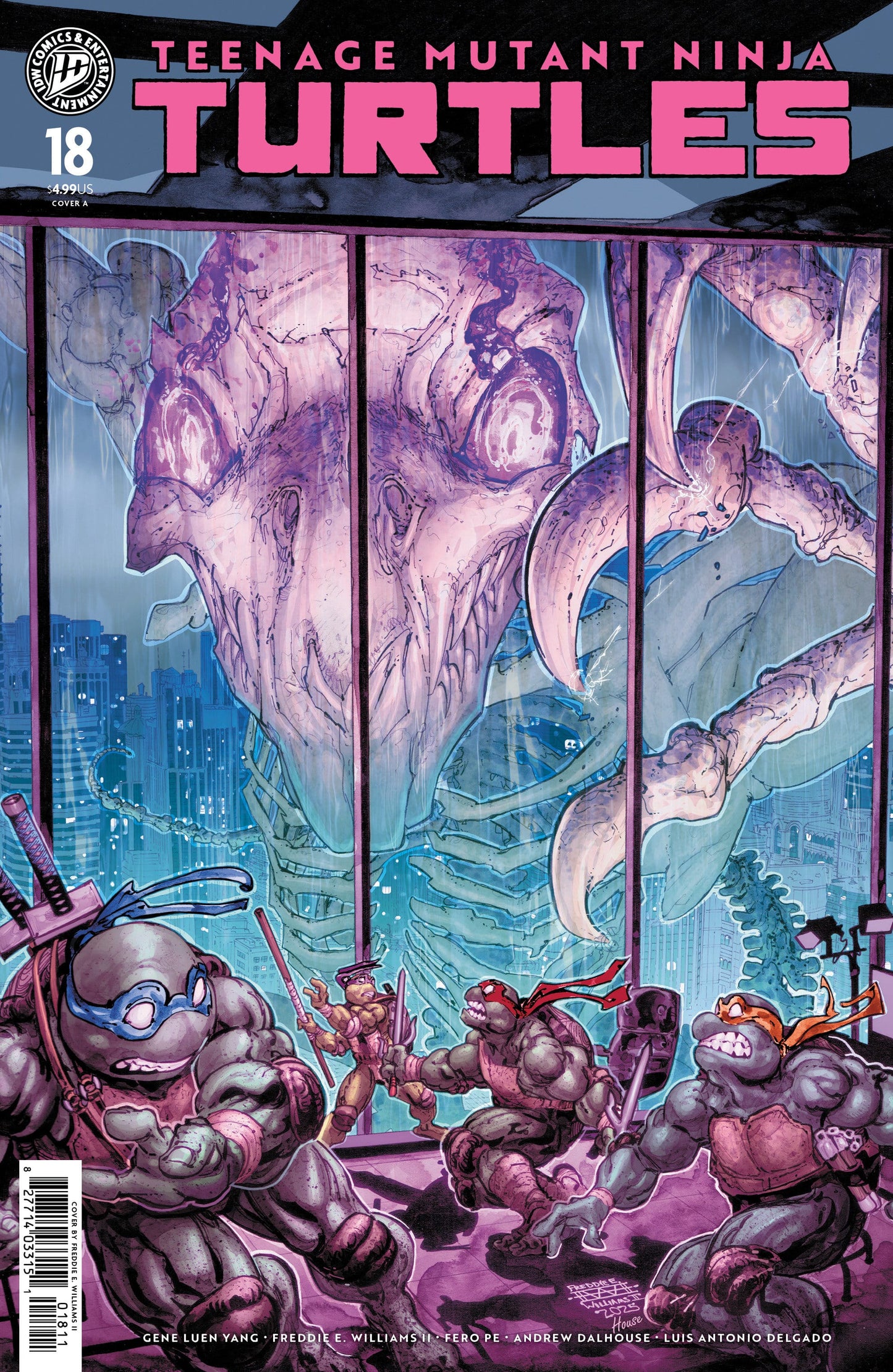 IDW Publishing NEW THIS WEEK Teenage Mutant Ninja Turtles #18 CVR A  (VF/NM)