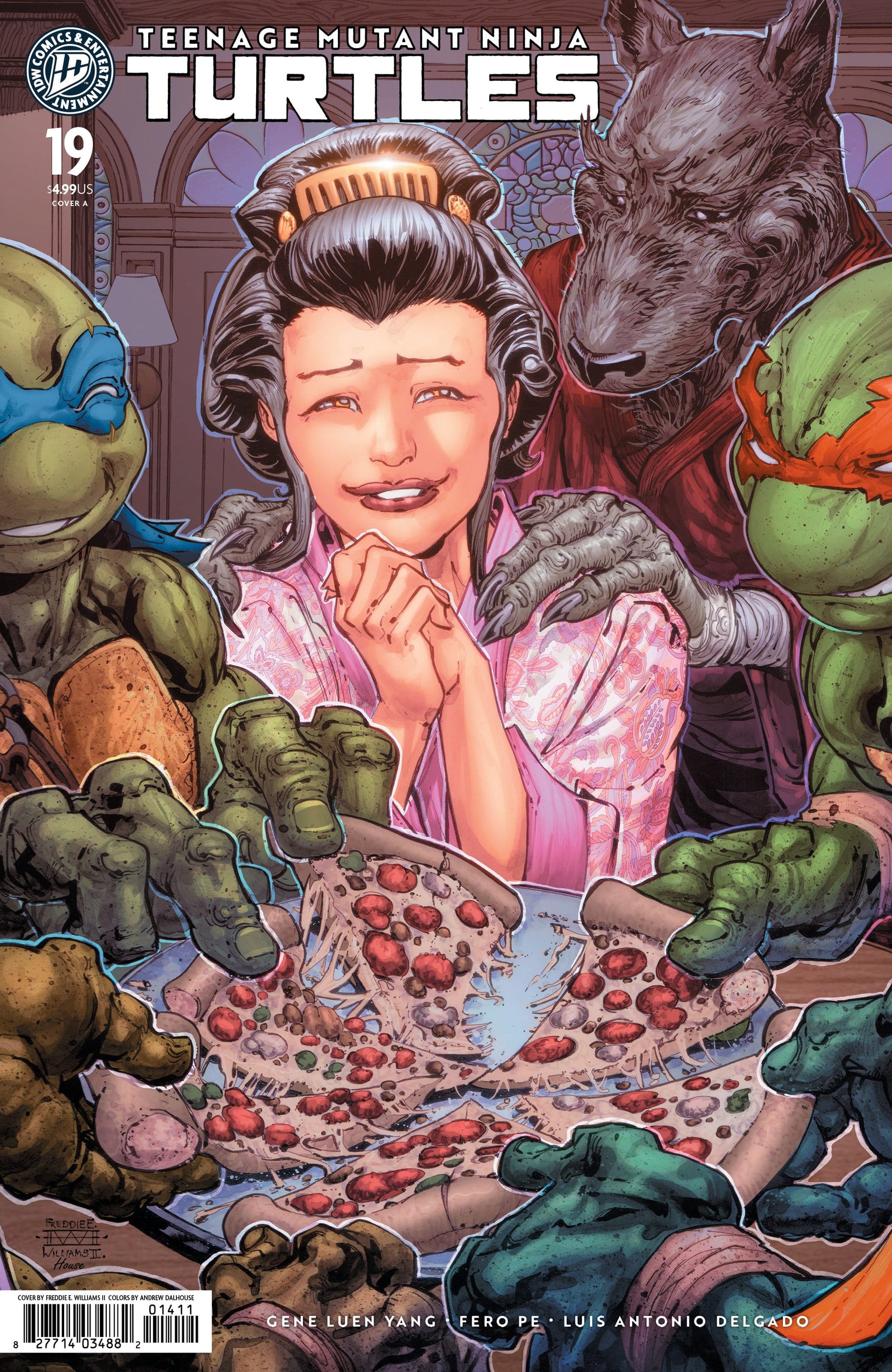 IDW Publishing NEW THIS WEEK Teenage Mutant Ninja Turtles #19 Cover A (Williams II) (VF/NM)