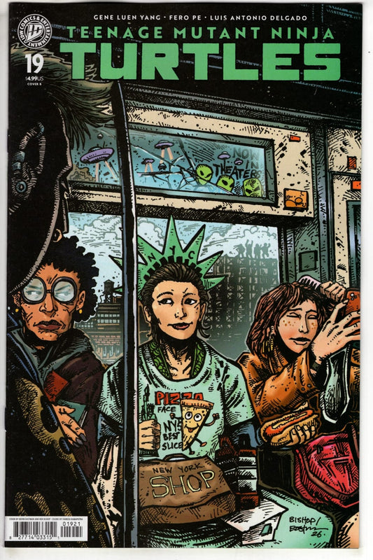 IDW Publishing NEW THIS WEEK Teenage Mutant Ninja Turtles #19 Variant B (Eastman & Bishop) (VF/NM)