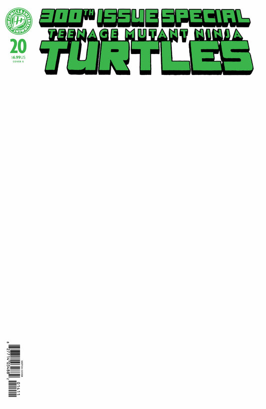 IDW Publishing NEW THIS WEEK Teenage Mutant Ninja Turtles #20: 300th Issue Special: G Foil (Sketch Variant) (VF/NM)