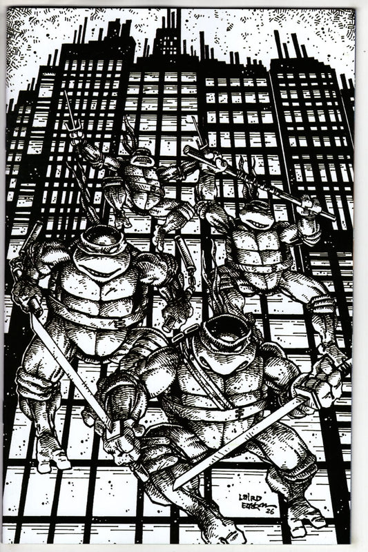 IDW Publishing NEW THIS WEEK Teenage Mutant Ninja Turtles #20: 300th Issue Special Variant RI (25) (Eastman & Laird Full Art B&W) (VF/NM)