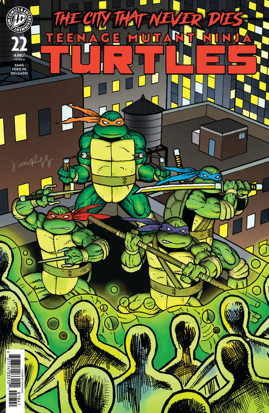 IDW Publishing NEW THIS WEEK Teenage Mutant Ninja Turtles #22 Variant D (Rugg) (VF/NM)