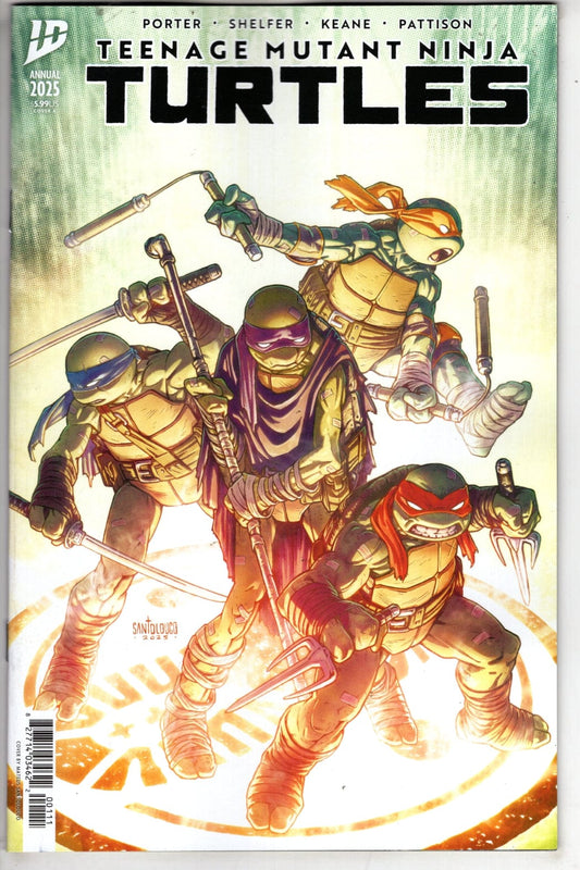 IDW Publishing NEW THIS WEEK Teenage Mutant Ninja Turtles: Annual 2025 Cover A (Santolouco)