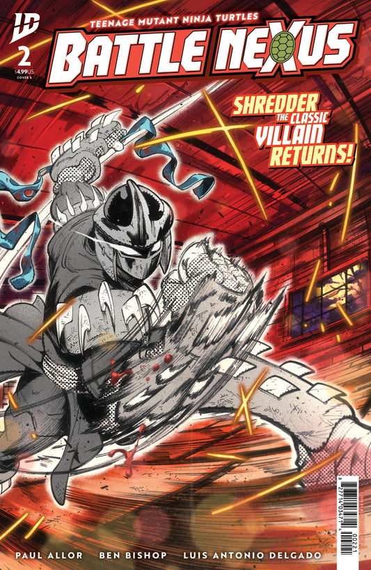 IDW Publishing NEW THIS WEEK Teenage Mutant Ninja Turtles: Battle Nexus #2 Variant B (Ortiz) (VF/NM)