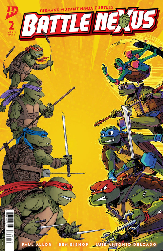 IDW Publishing NEW THIS WEEK Teenage Mutant Ninja Turtles: Battle Nexus #2 Variant C (Joyce & Schoening) (VF/NM)