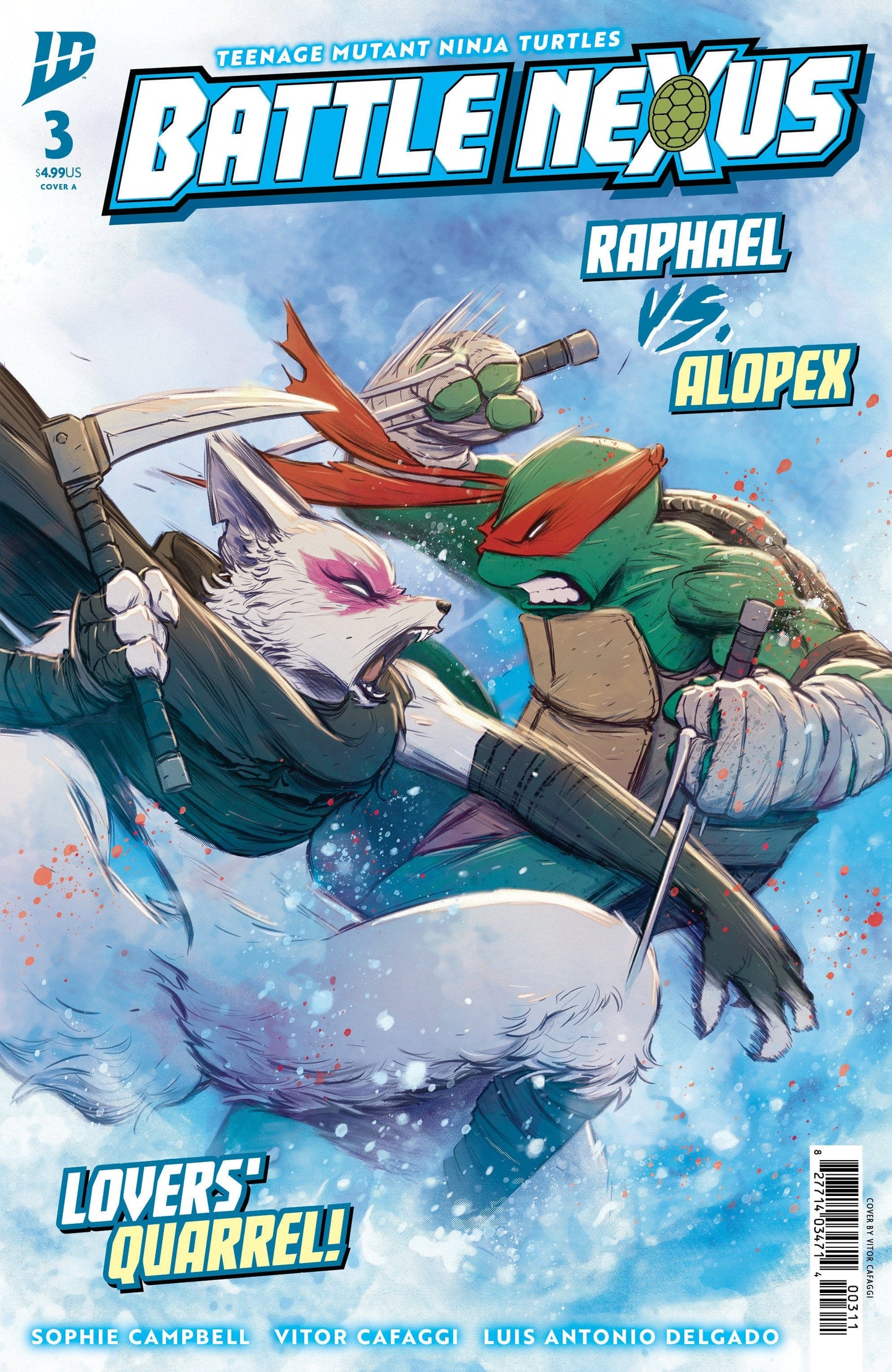IDW Publishing NEW THIS WEEK Teenage Mutant Ninja Turtles: Battle Nexus #3 Cover A (Cafaggi) (VF/NM)
