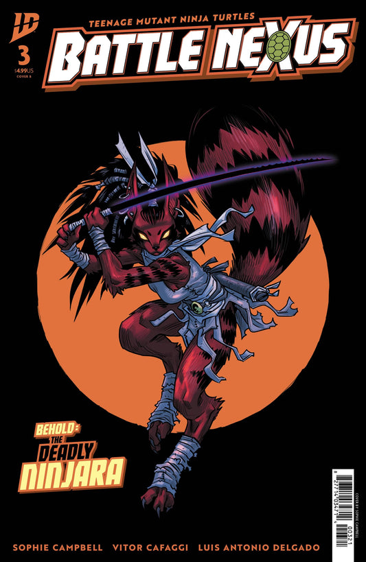 IDW Publishing NEW THIS WEEK Teenage Mutant Ninja Turtles: Battle Nexus #3 Variant B (Campbell) (VF/NM)