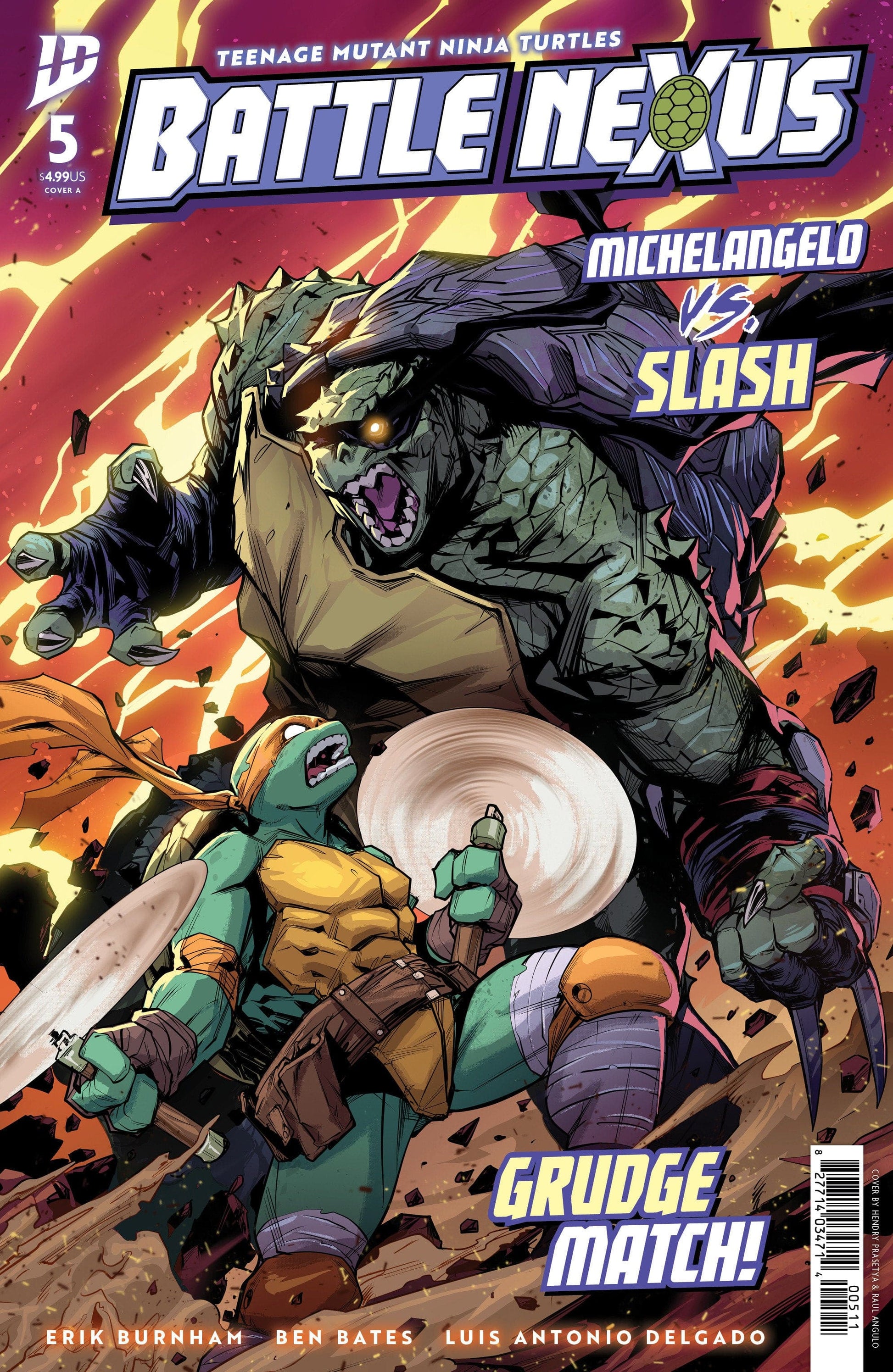 IDW Publishing NEW THIS WEEK Teenage Mutant Ninja Turtles: Battle Nexus #5 Cover A (Prasetya) (VF/NM)