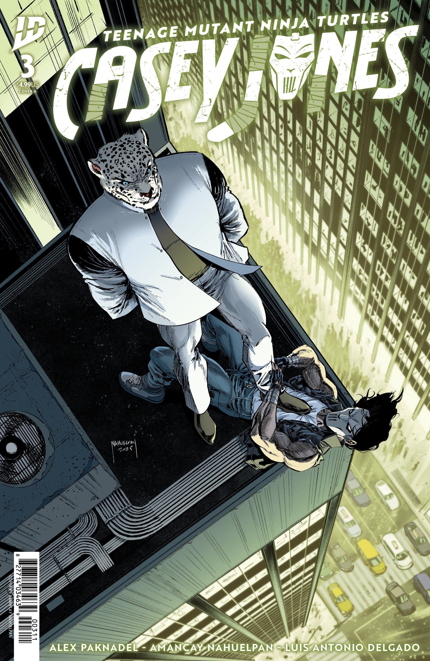 IDW Publishing NEW THIS WEEK Teenage Mutant Ninja Turtles: Casey Jones #3 Cover A (Nahuelpan)