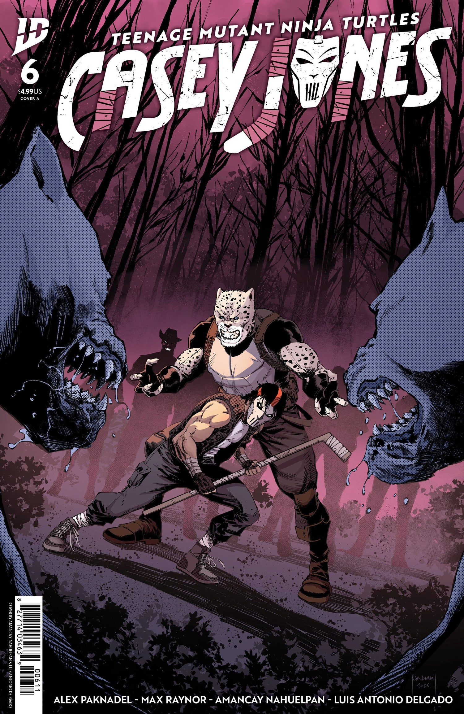 IDW Publishing NEW THIS WEEK Teenage Mutant Ninja Turtles: Casey Jones #6 Cover A (Nahuelpan) (VF/NM)